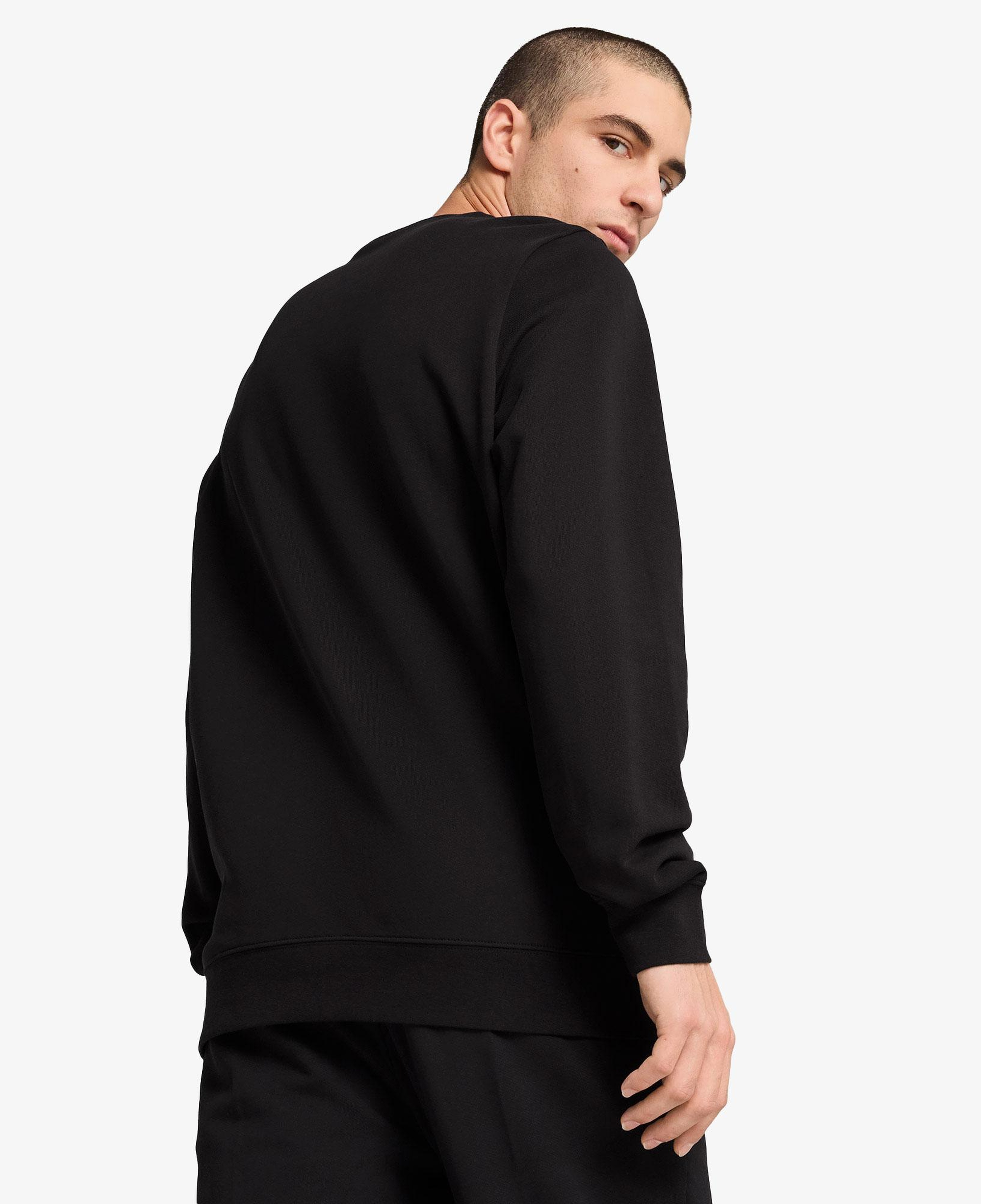 Puma Essentials Elevated Erkek Siyah Uzun Kollu Tişört