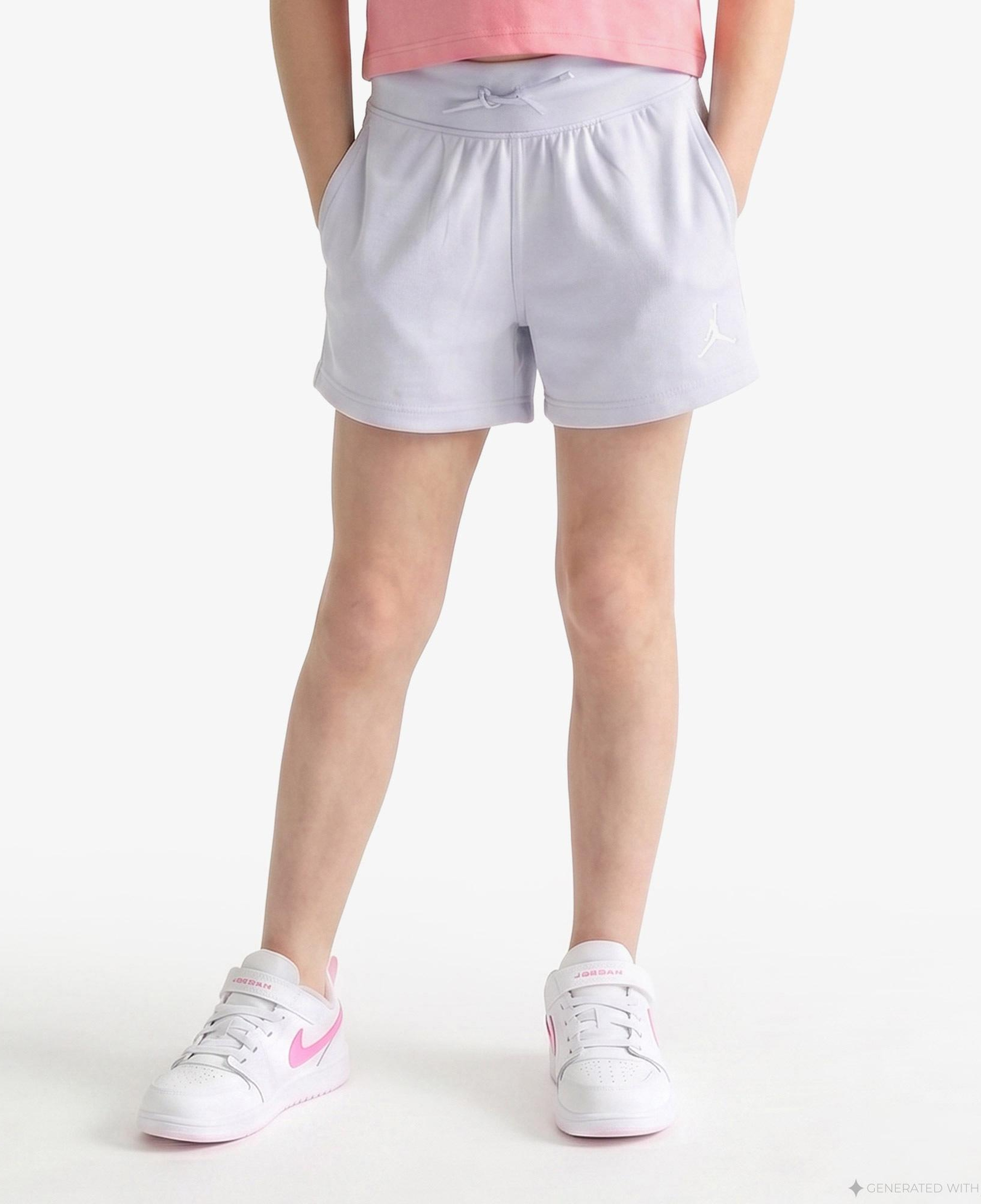 Jordan Brooklyn Fleece Kız Çocuk Mavi Şort
