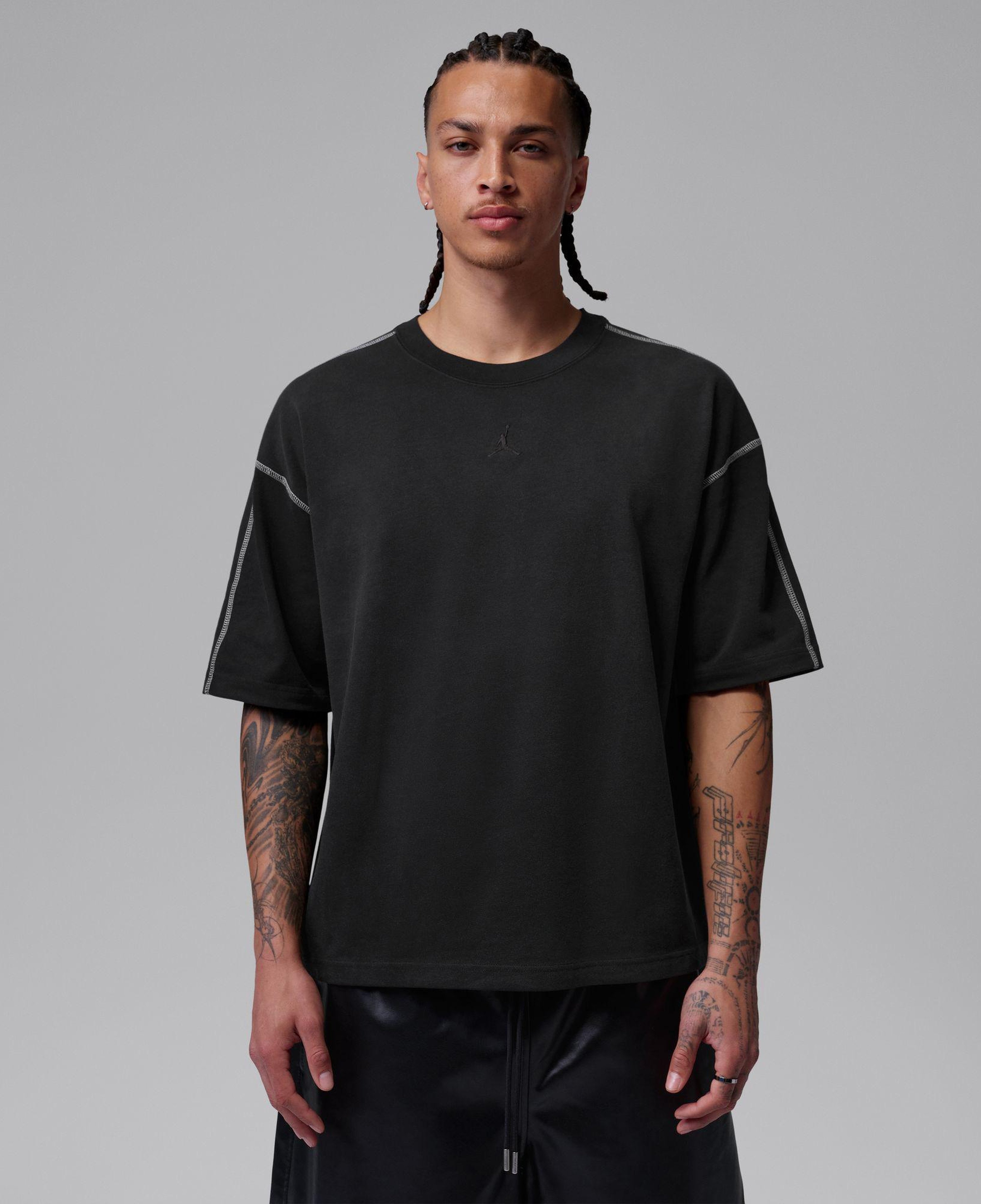 Jordan Flight Heavyweight Erkek Siyah T-Shirt
