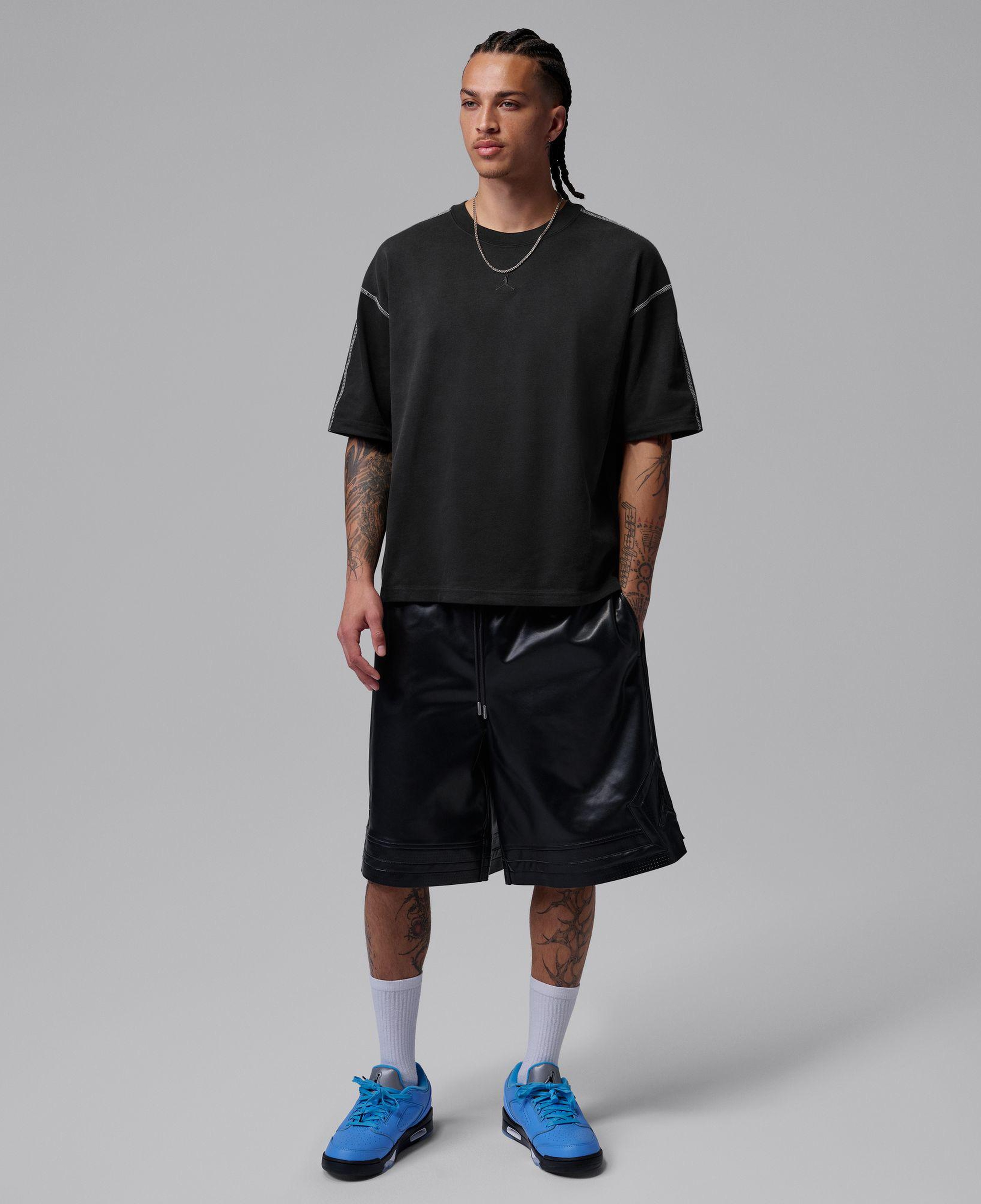 Jordan Flight Heavyweight Erkek Siyah T-Shirt