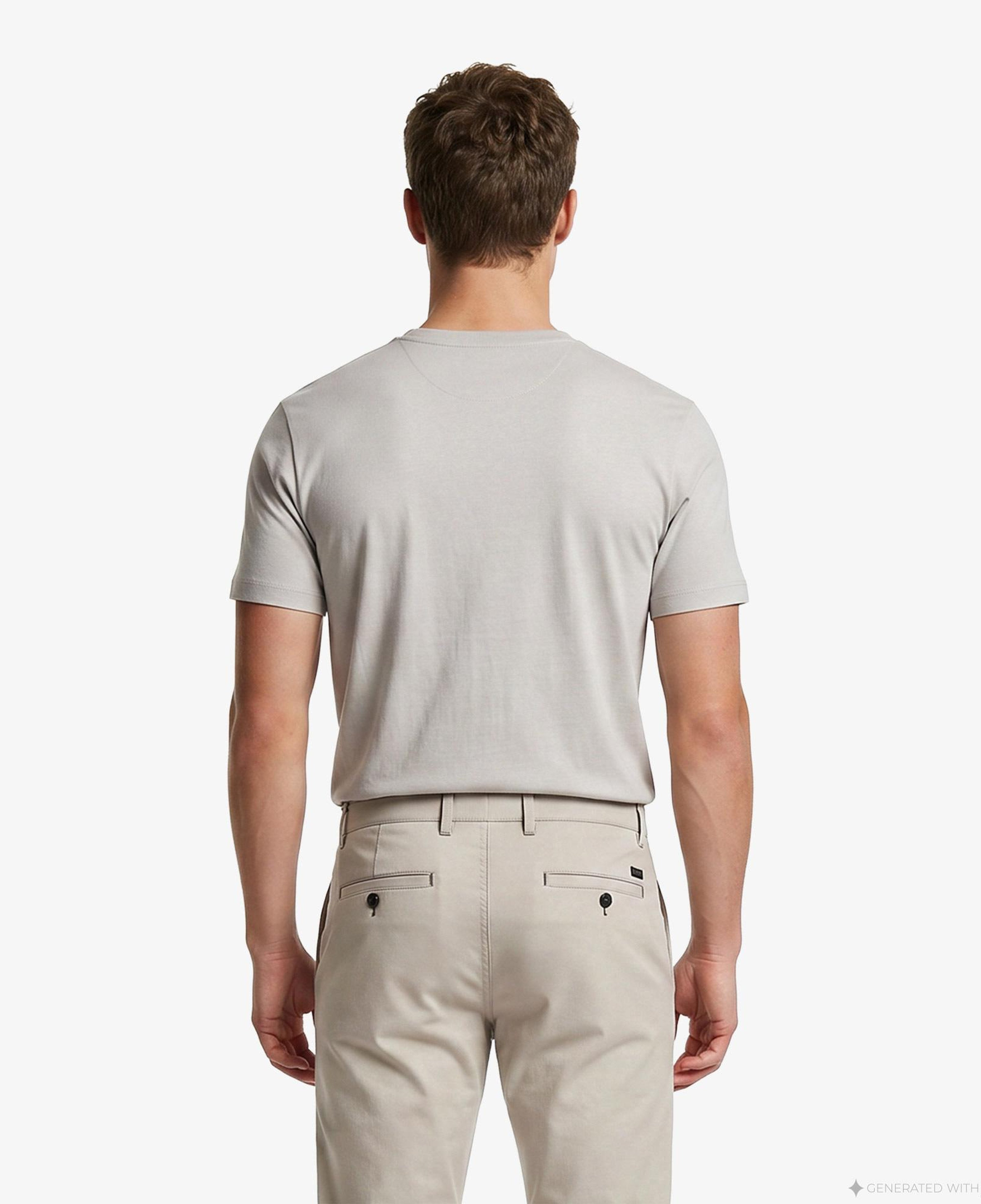 Boss Tales Erkek Gri T-Shirt