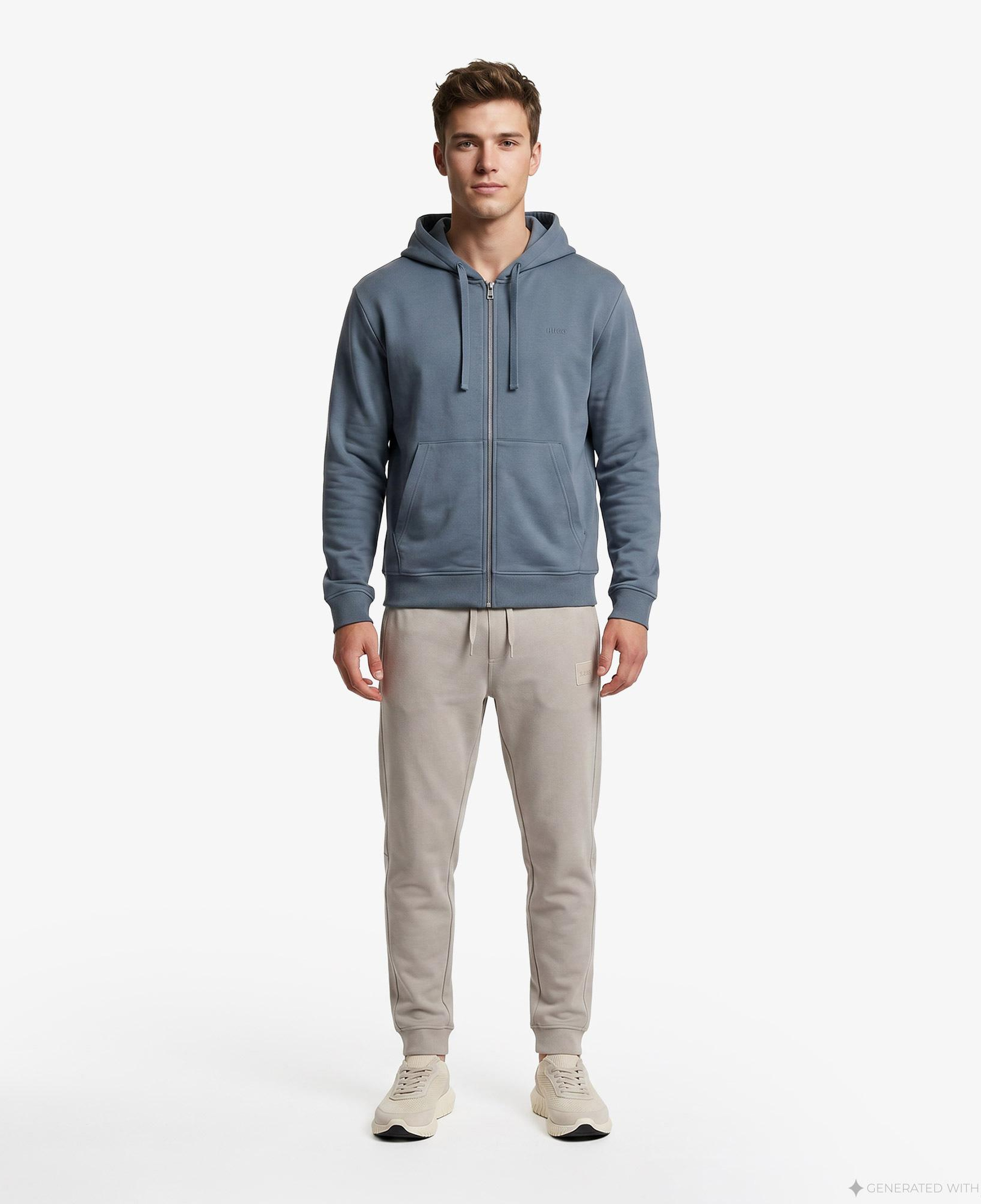 Boss Sestart Erkek Gri Sweatshirt