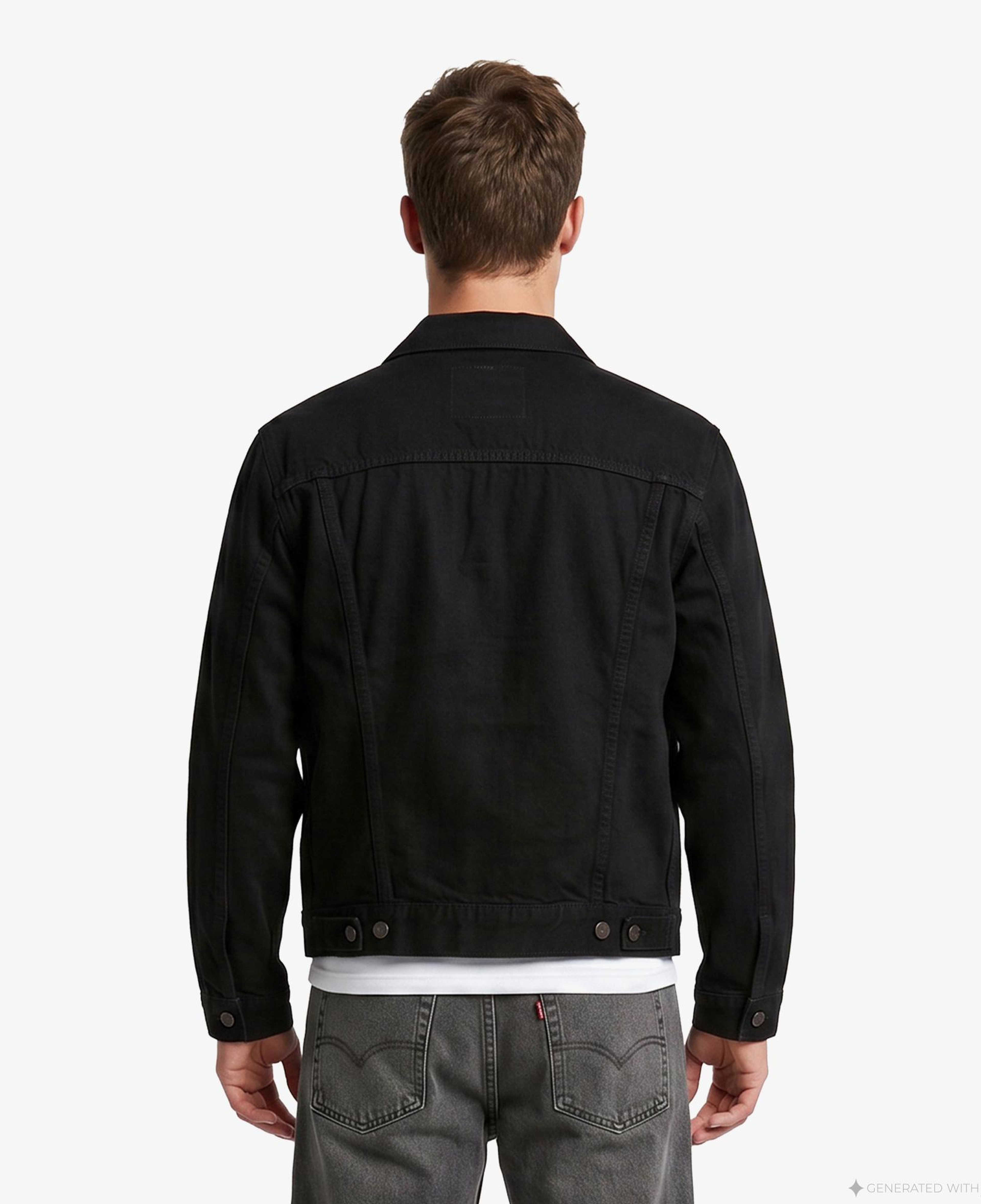 Levi's The Trucker Night Siyah Erkek Ceket
