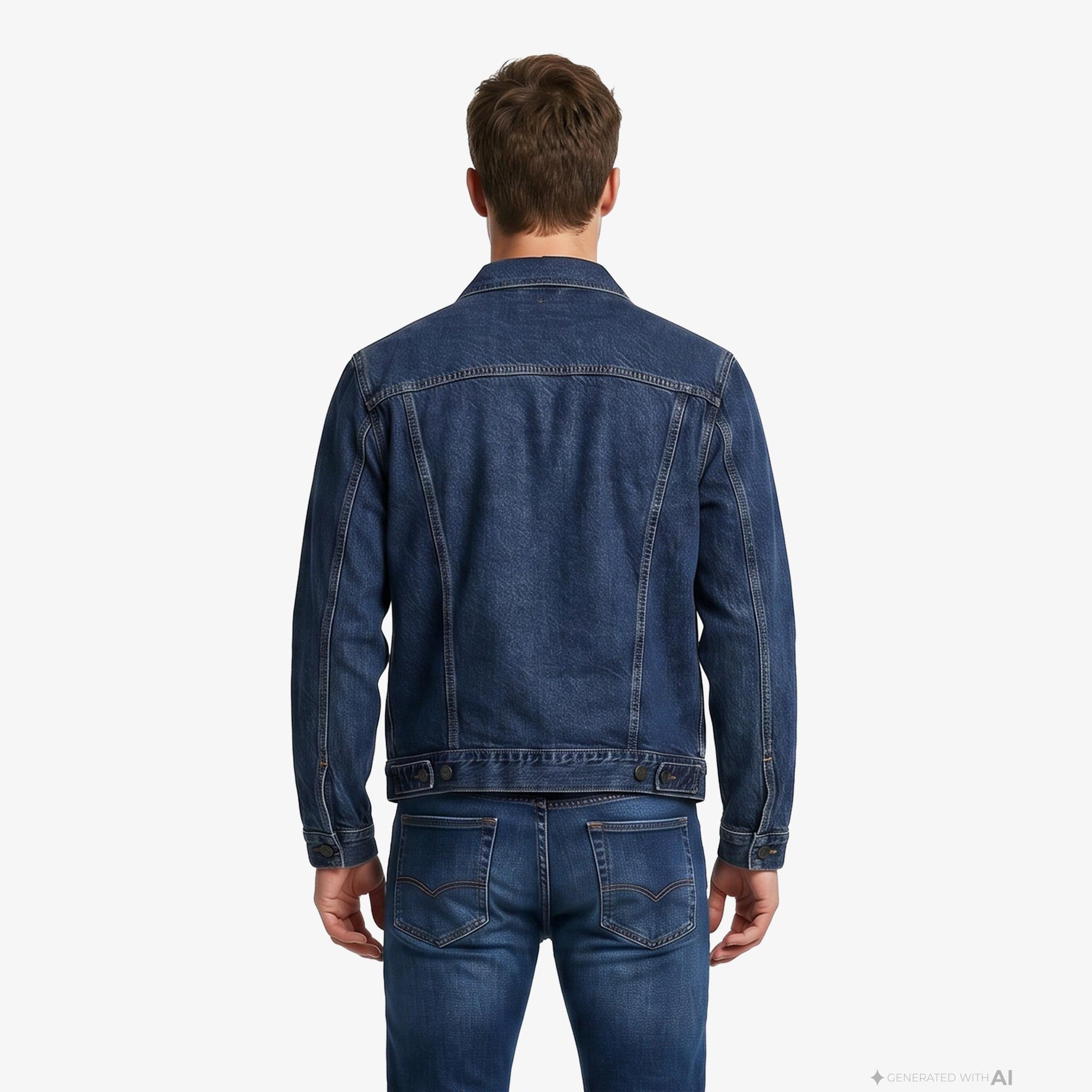 Levi's The Trucker Million Dollar Lacivert Erkek Ceket
