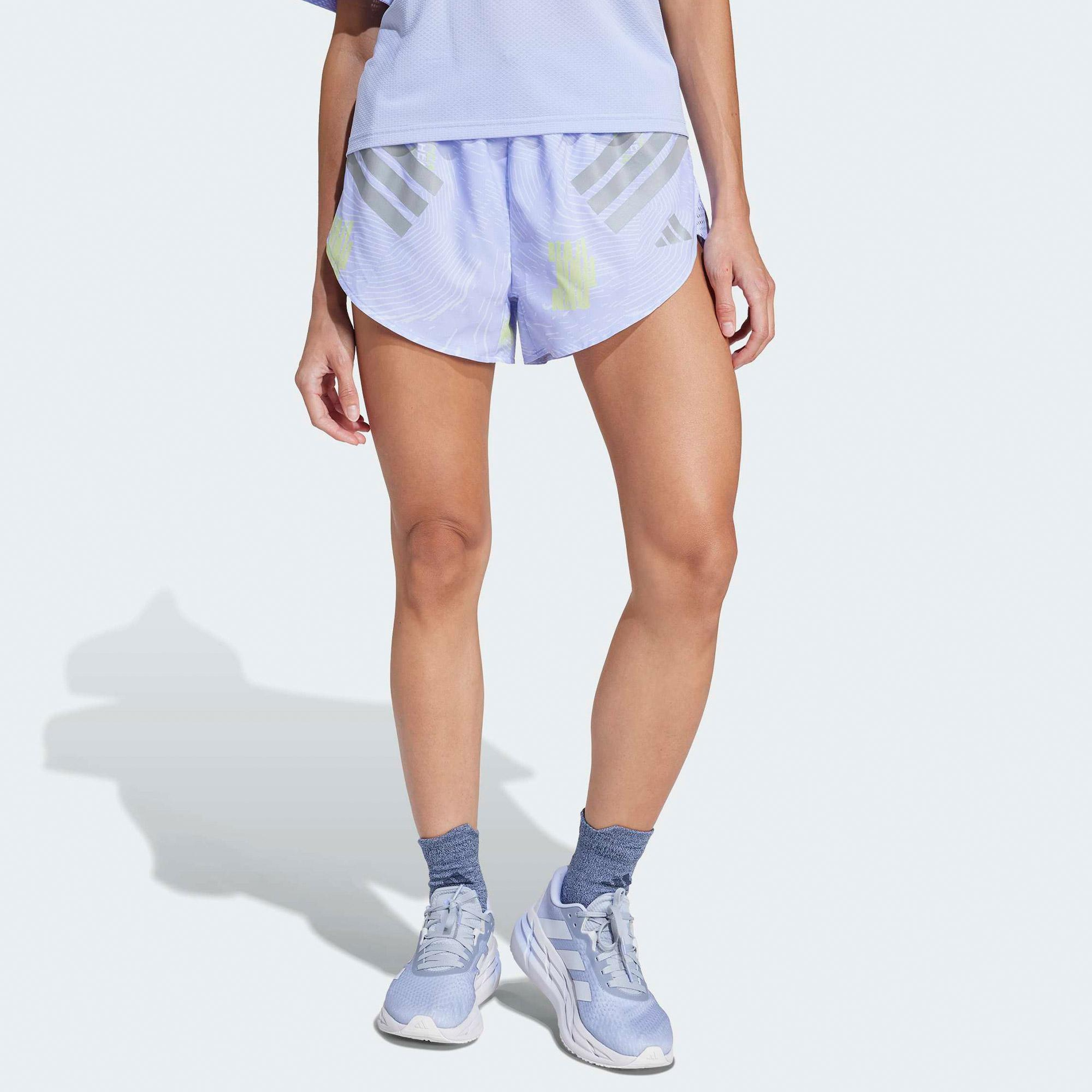 adidas Btn Kadın Mor Koşu Şortu