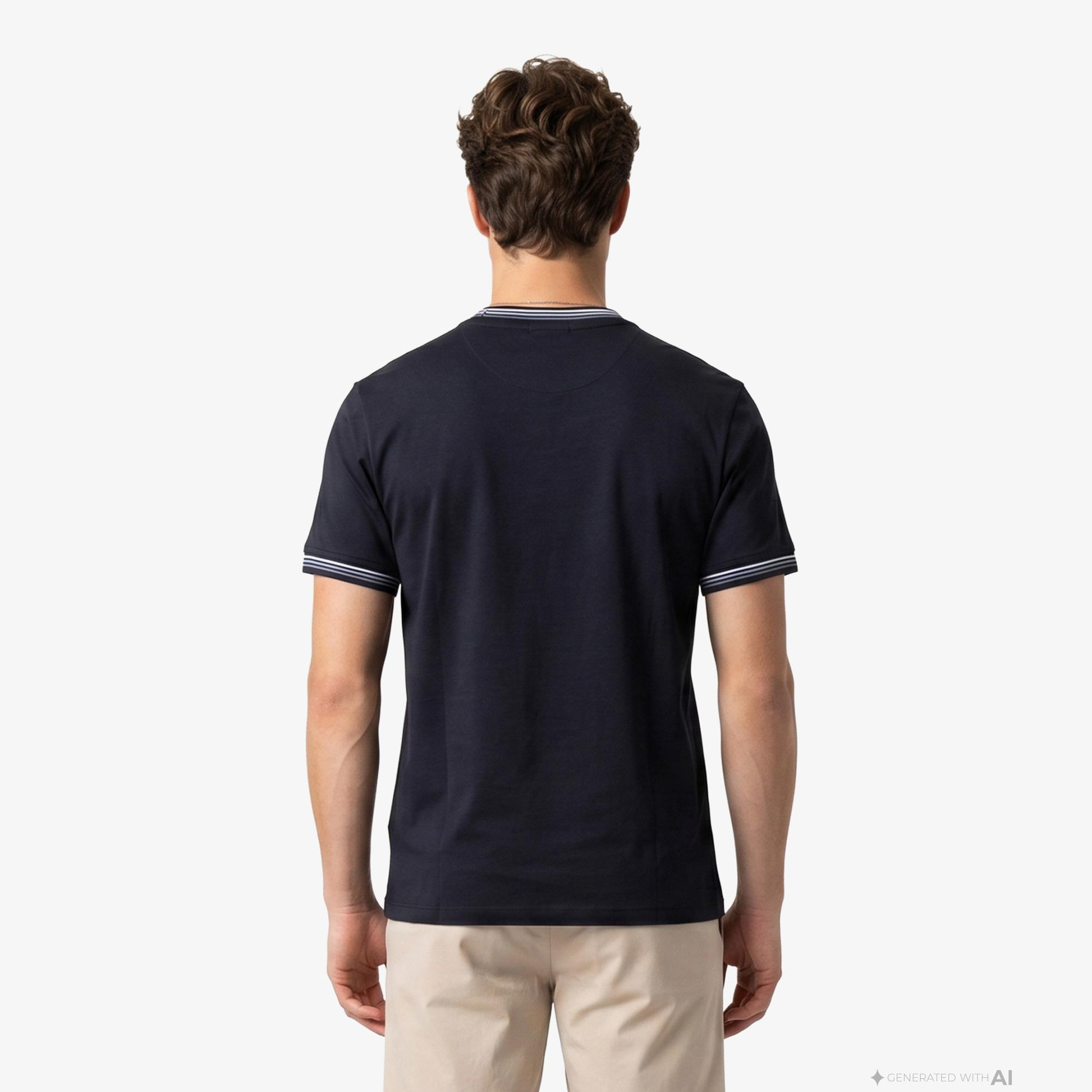 Armani Exchange Erkek Lacivert T-Shirt