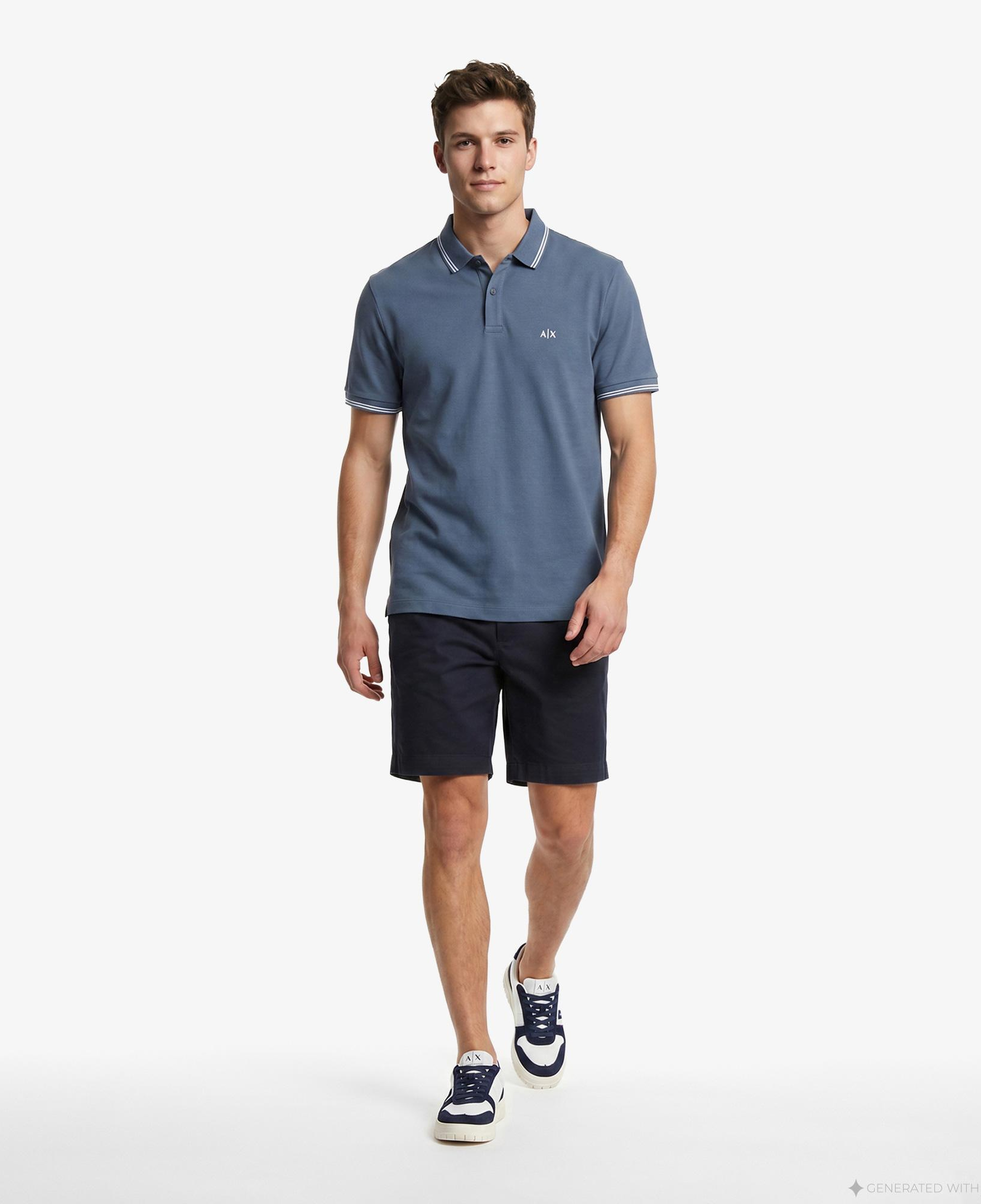 Armani Exchange Erkek Lacivert Şort
