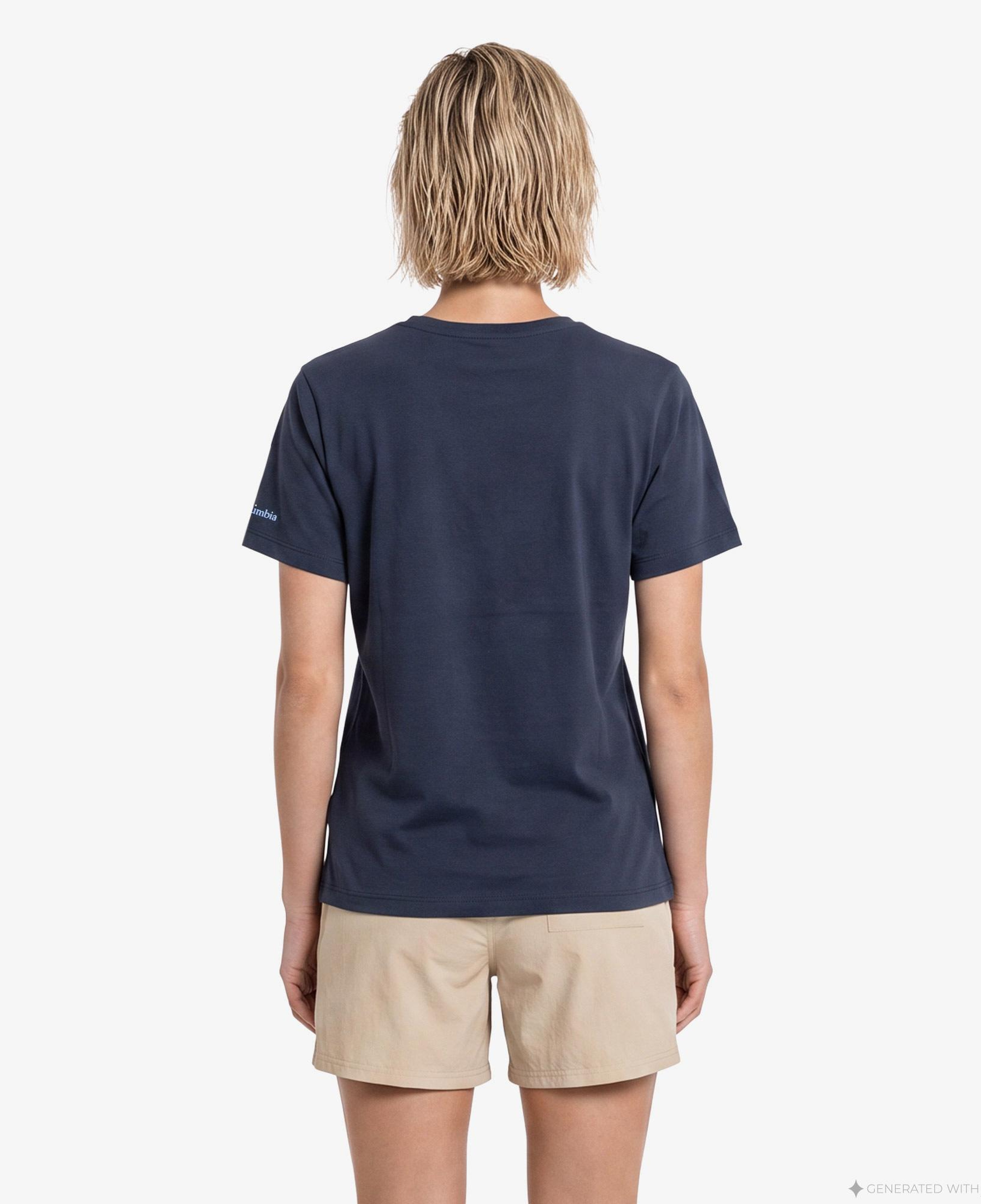 Columbia Wisterian Kadın Lacivert T-Shirt
