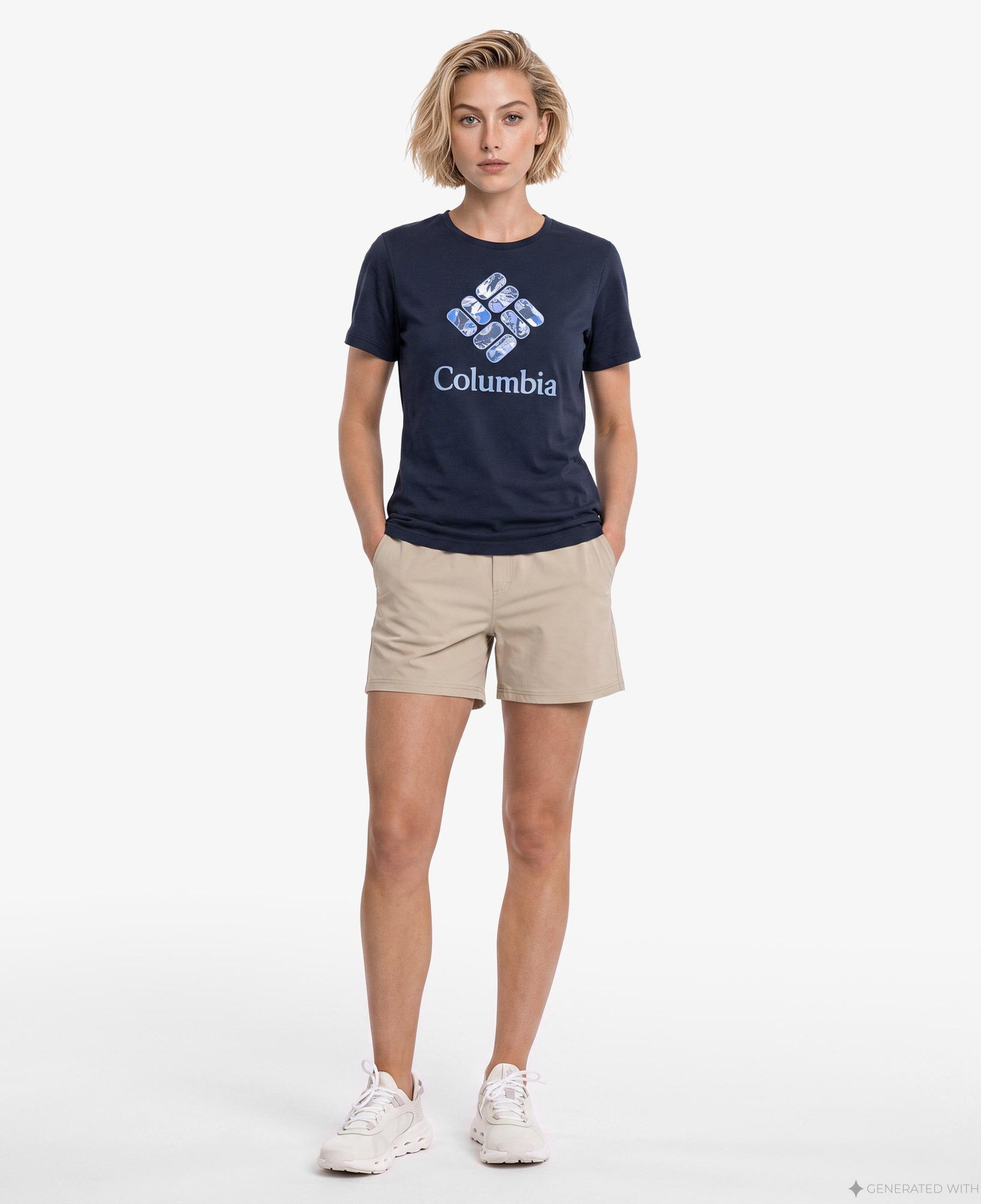 Columbia Wisterian Kadın Lacivert T-Shirt