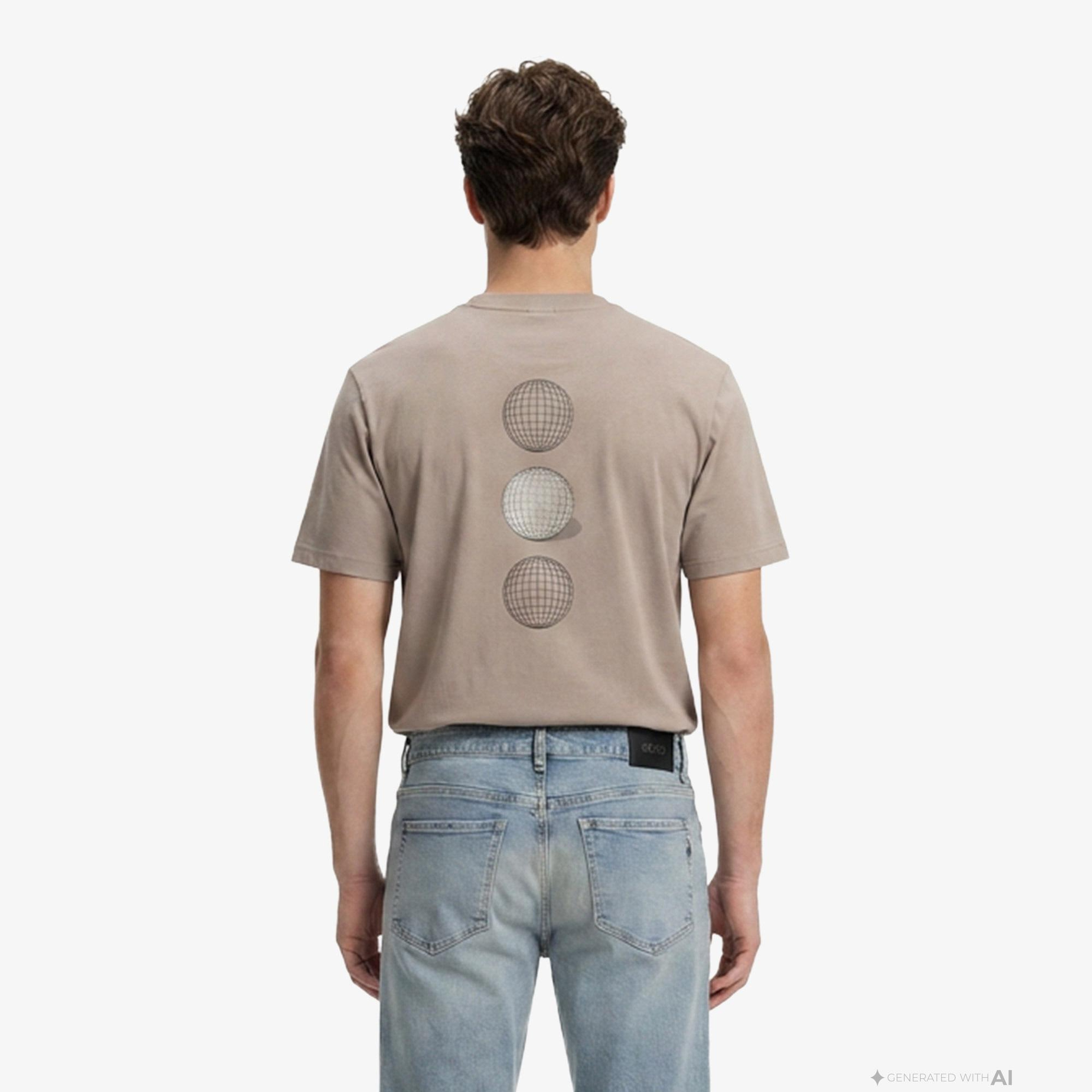 Boss Terrace Graphic Erkek Yeşil T-Shirt