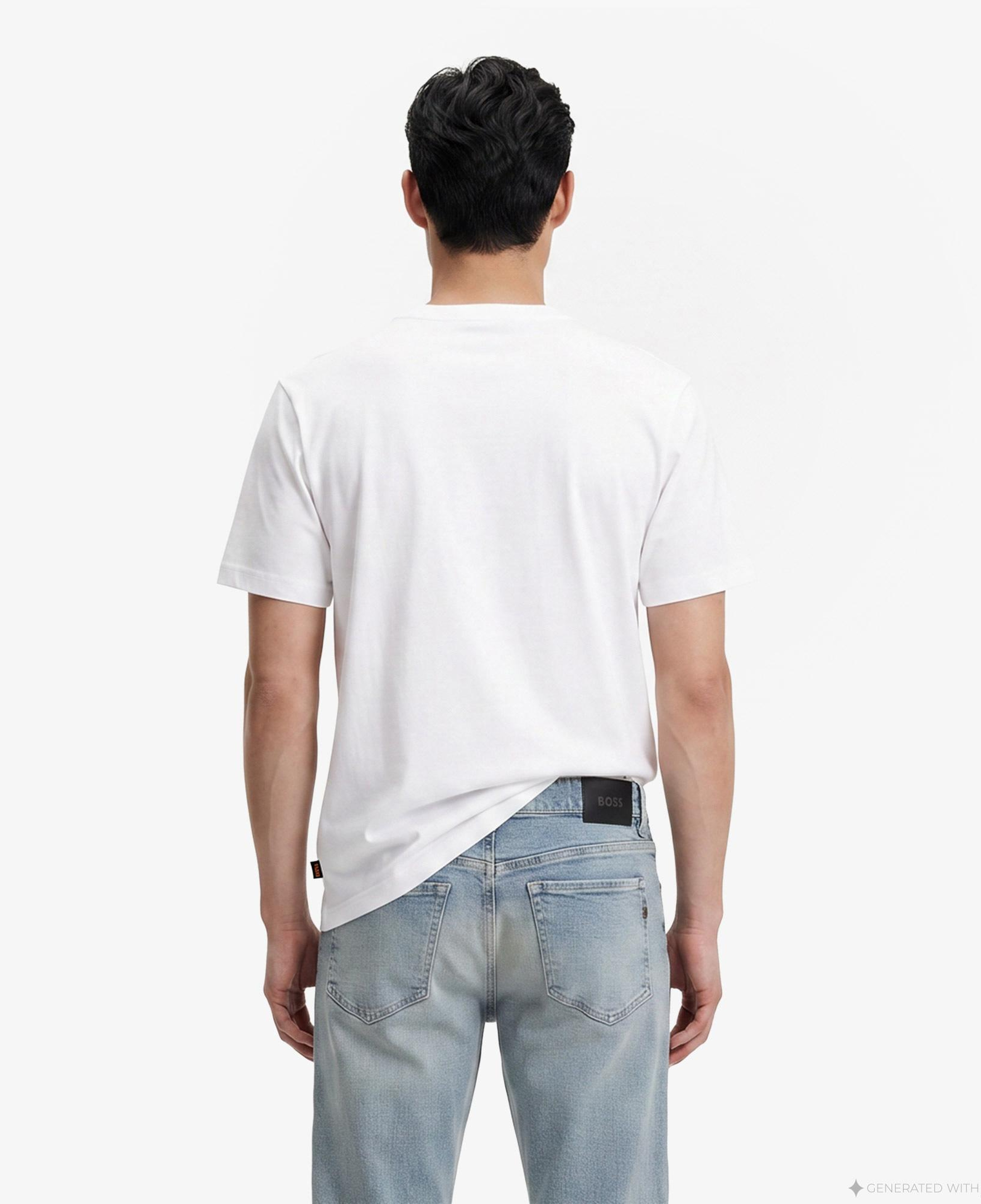 Boss Bass Erkek Beyaz T-Shirt