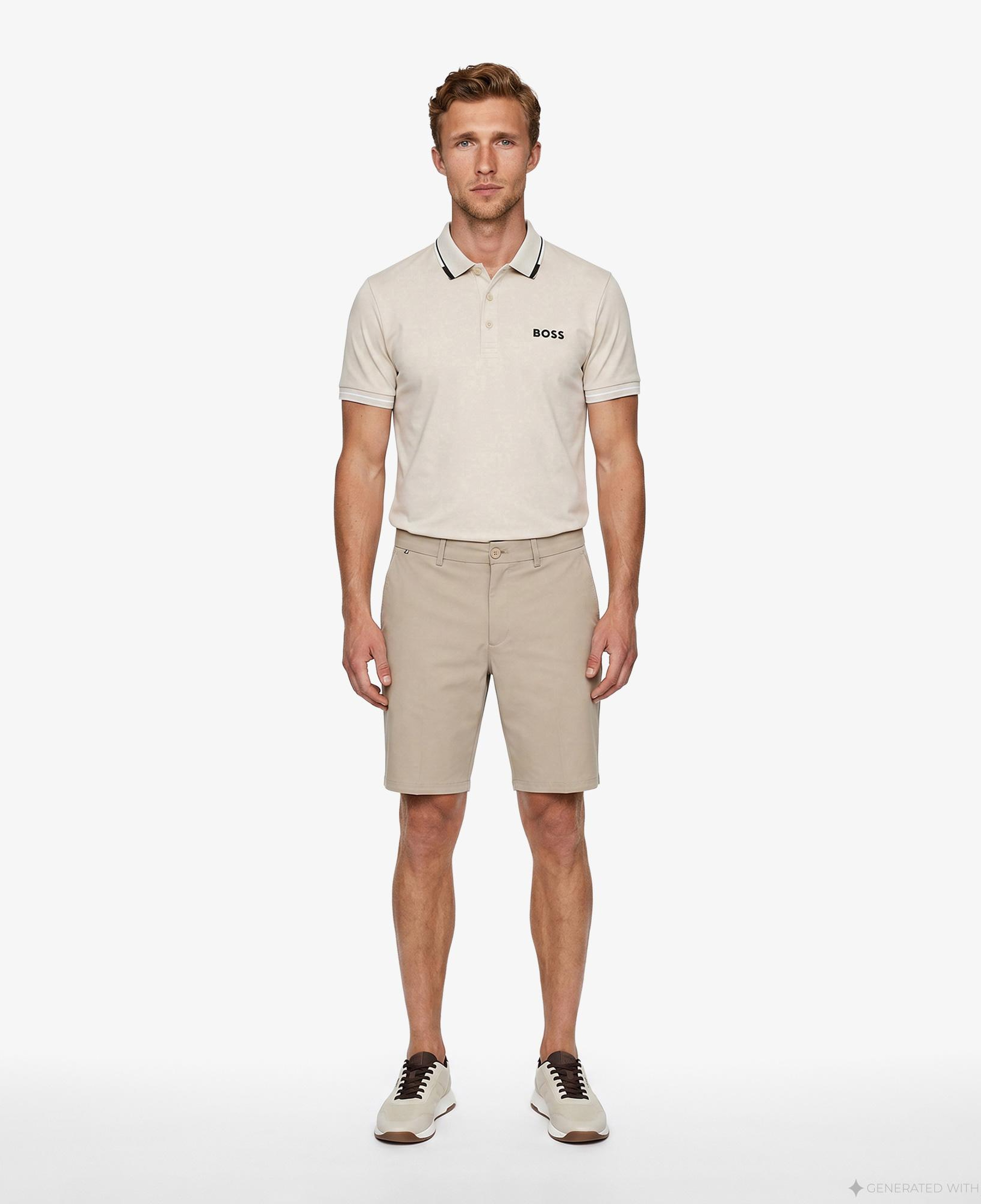 Boss Paul Pro Erkek Bej Polo