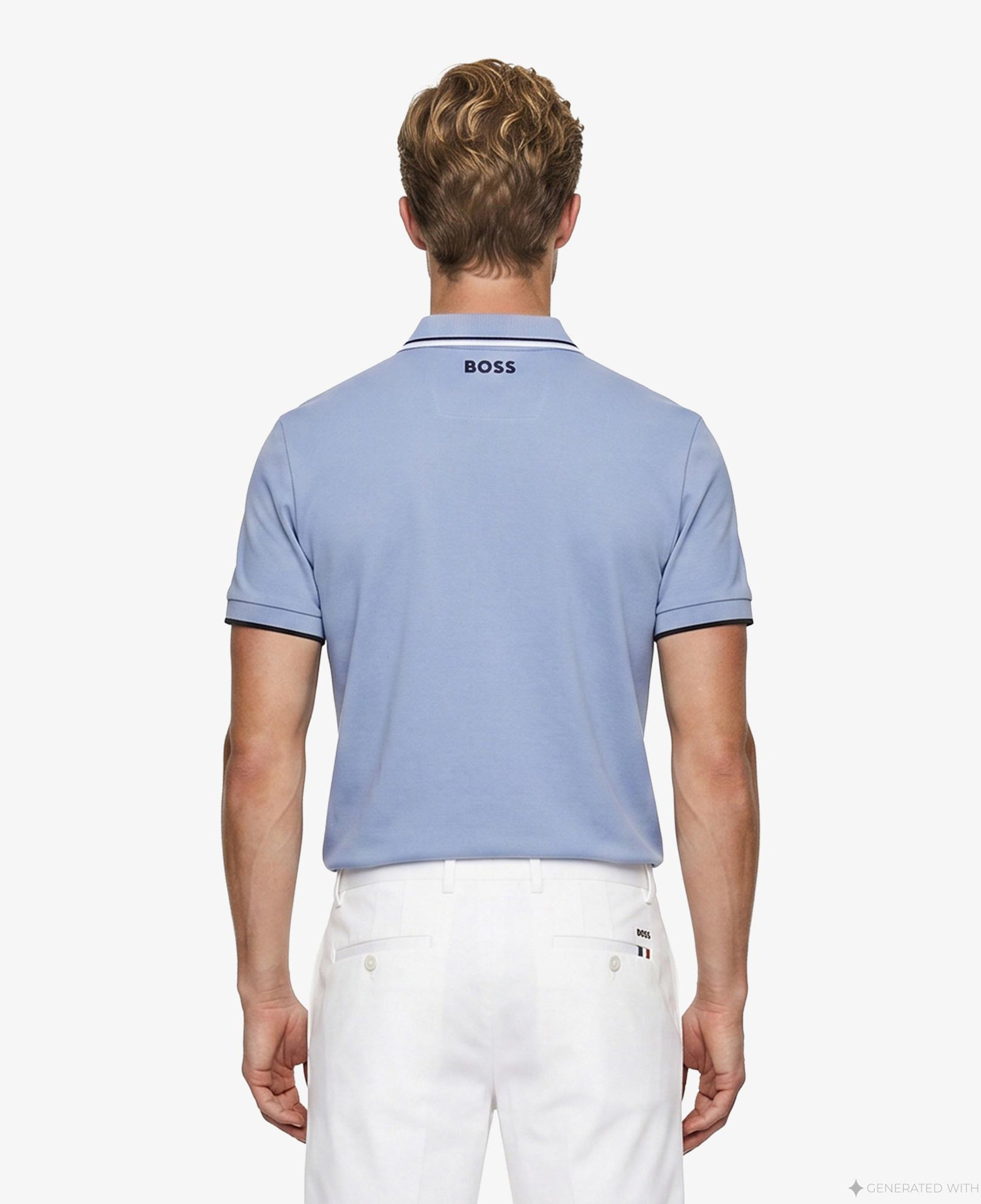 Boss Paddy Pro Erkek Mavi Polo