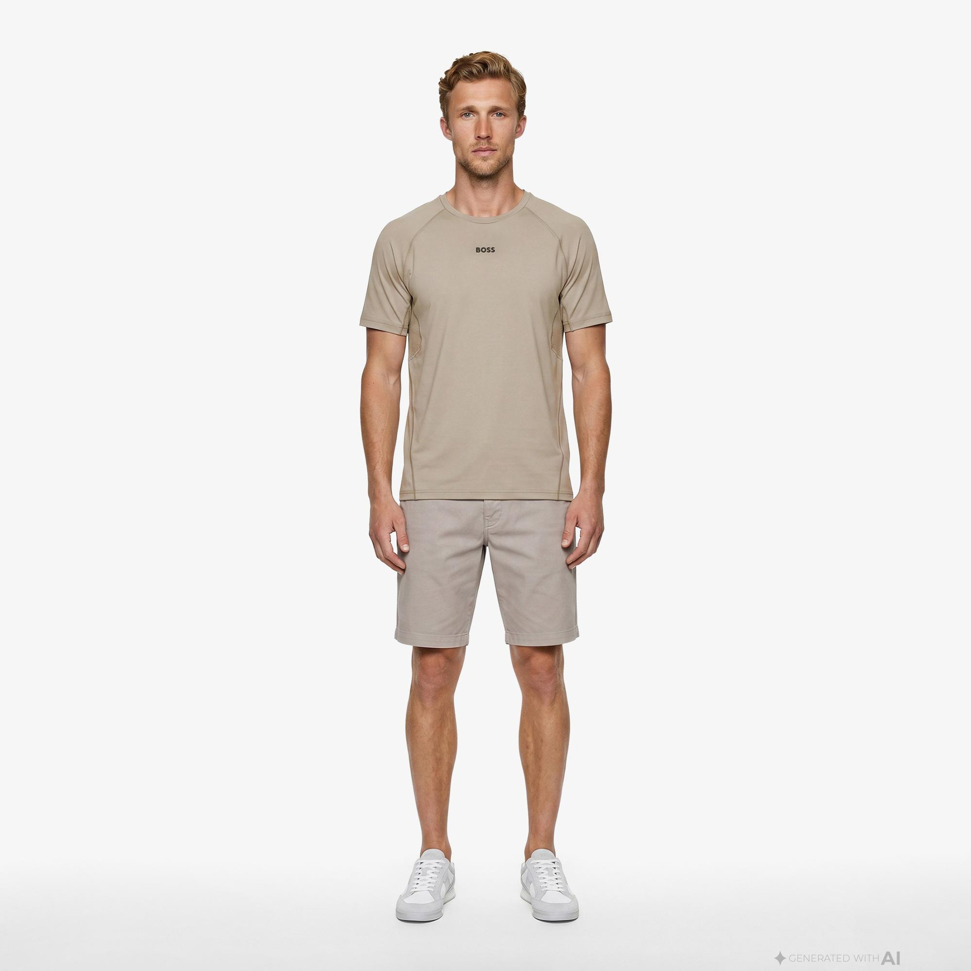 Boss Active Erkek Yeşil T-Shirt