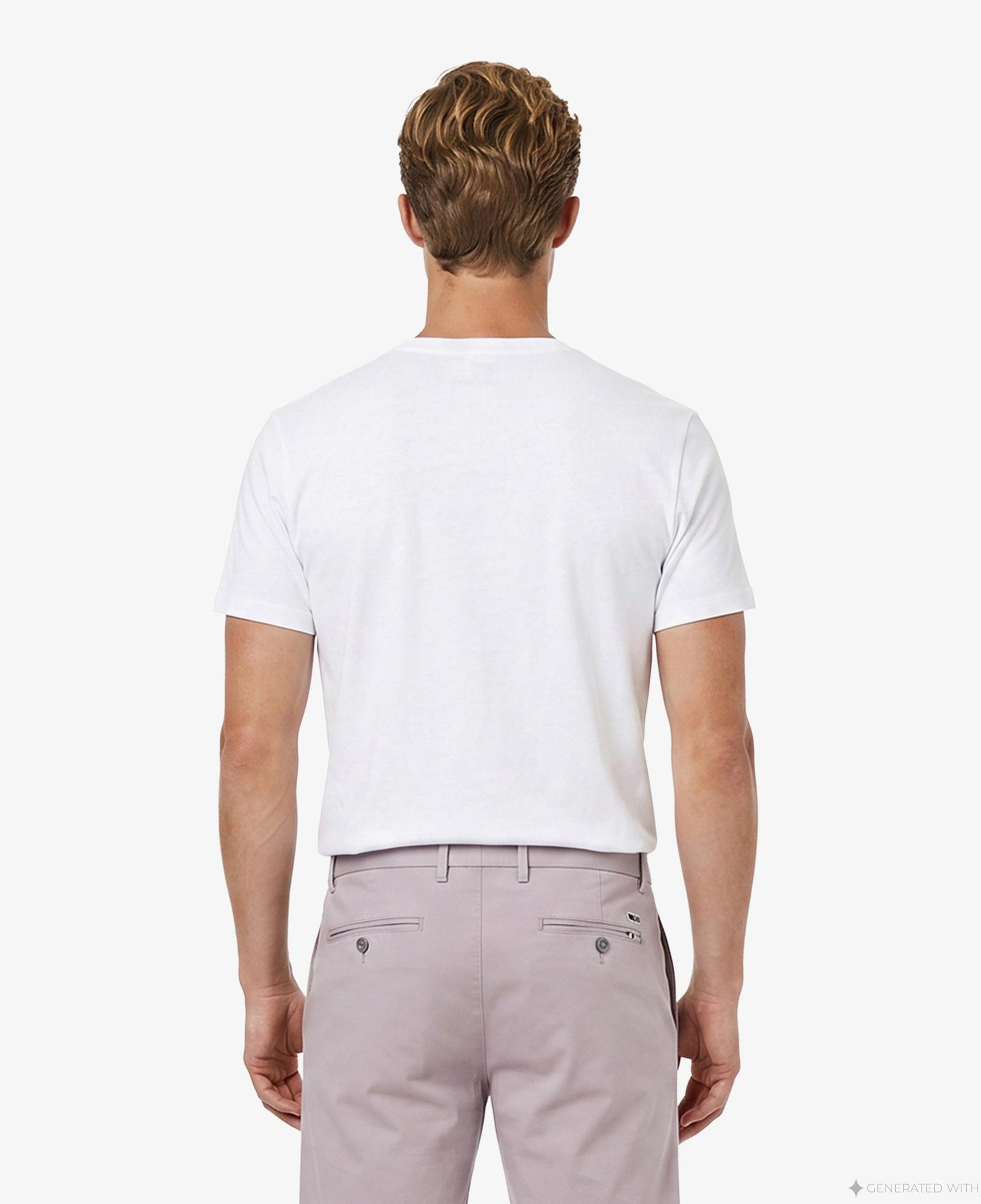 Boss Interlock Erkek Beyaz T-Shirt
