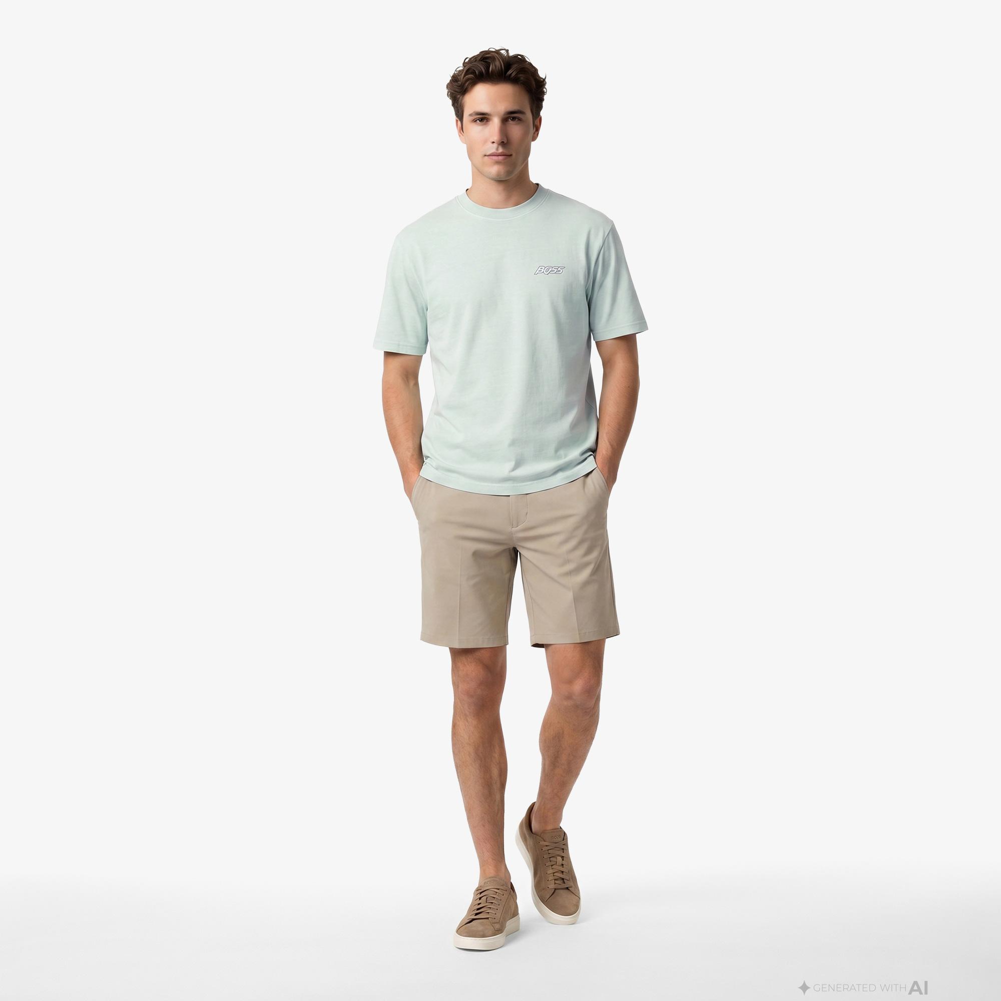 Boss Surf Wash Erkek Mavi T-Shirt