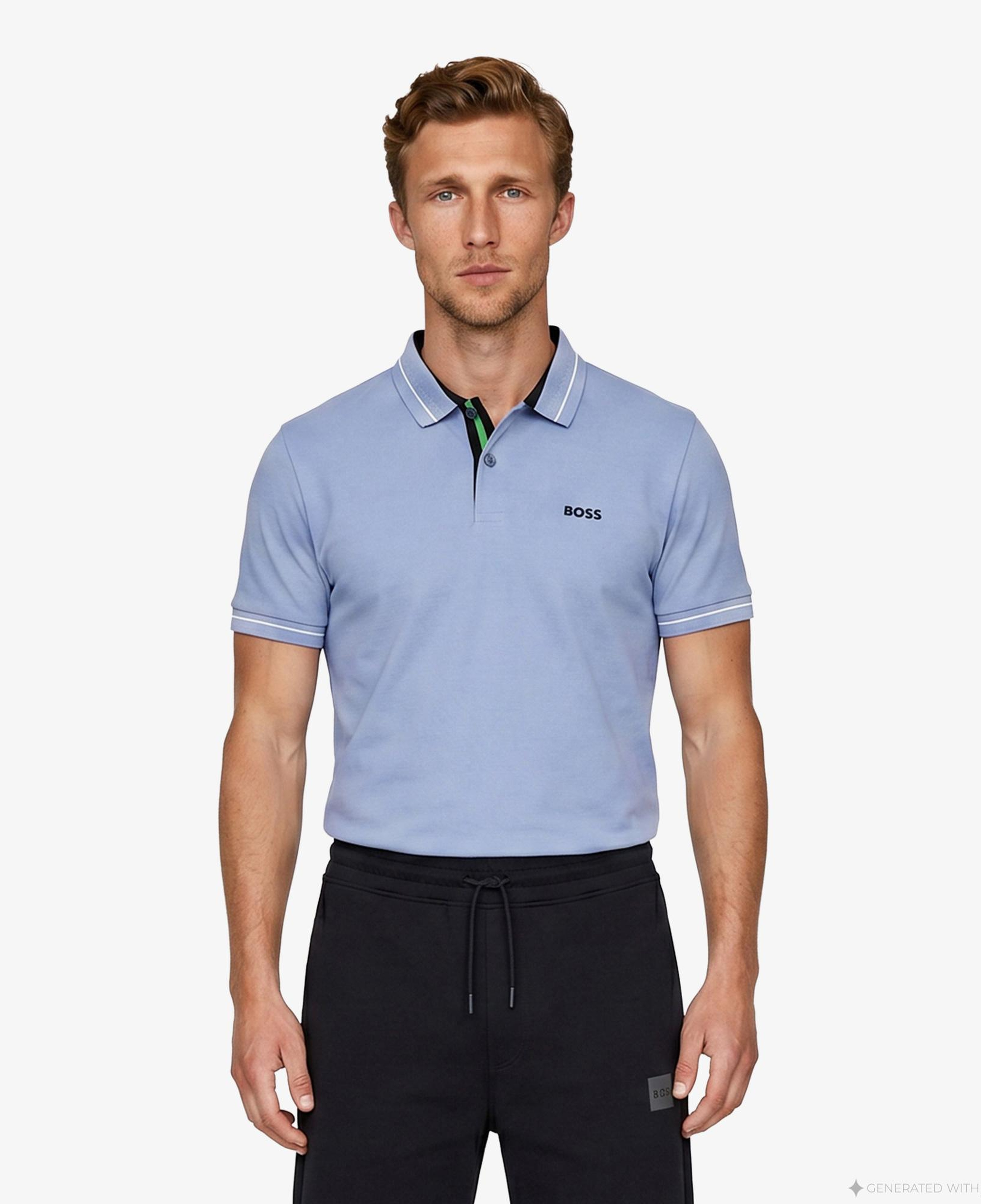 Boss Member Erkek Mavi Polo