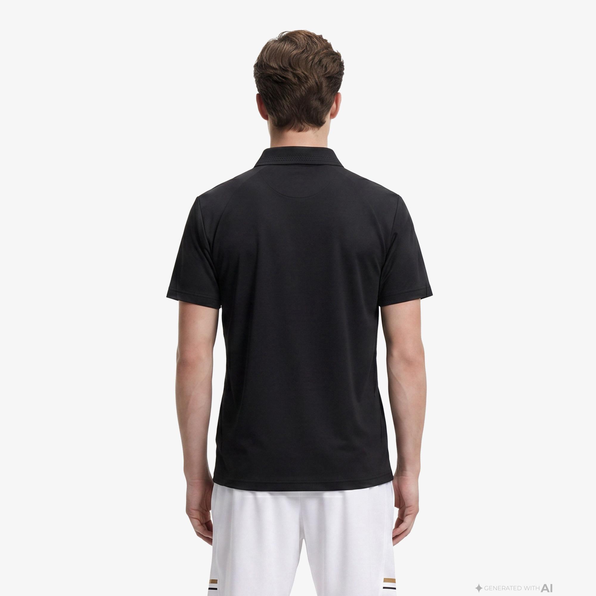 Boss Paddytech Erkek Siyah Polo