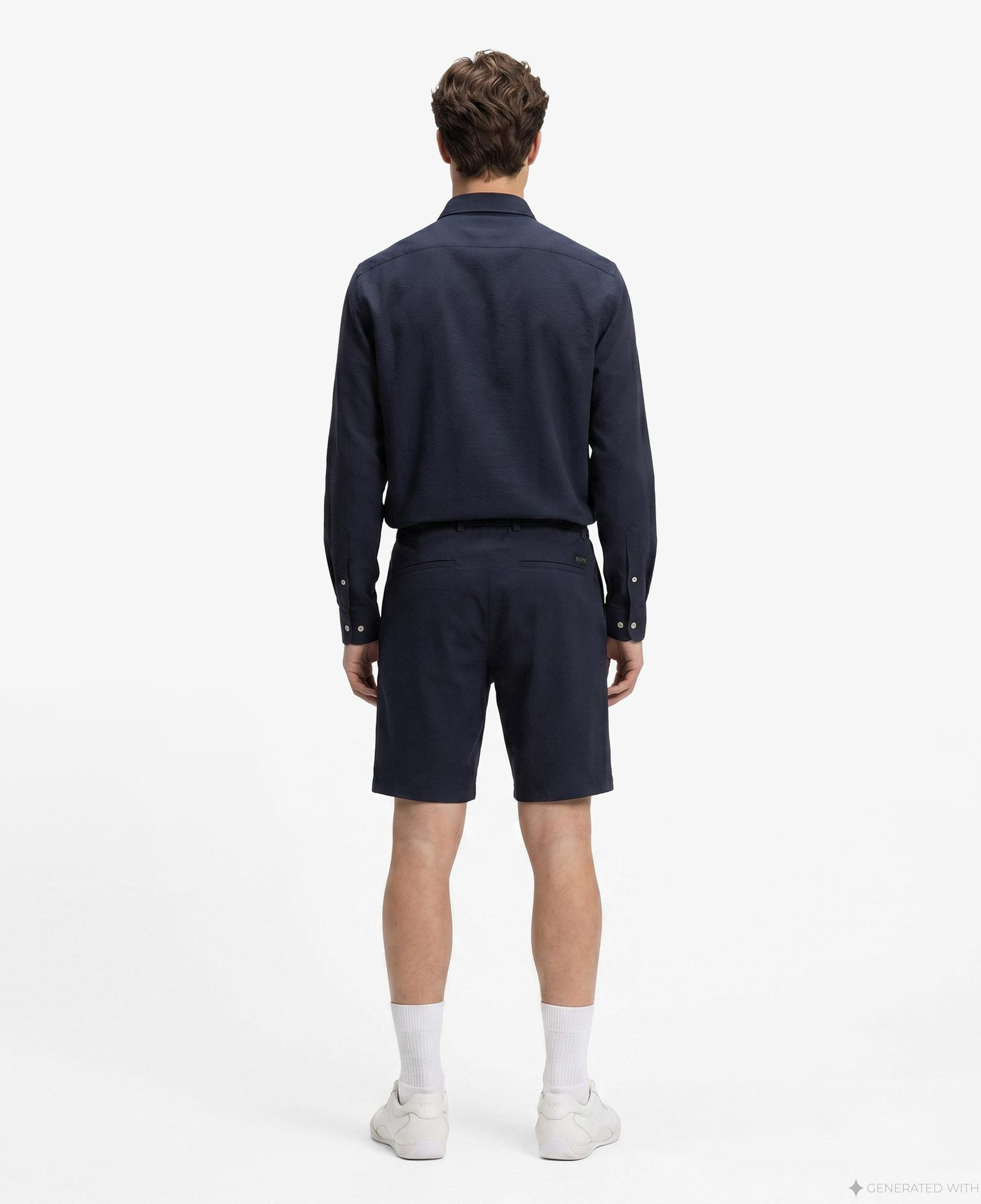 Boss Tapered Erkek Lacivert Pantolon