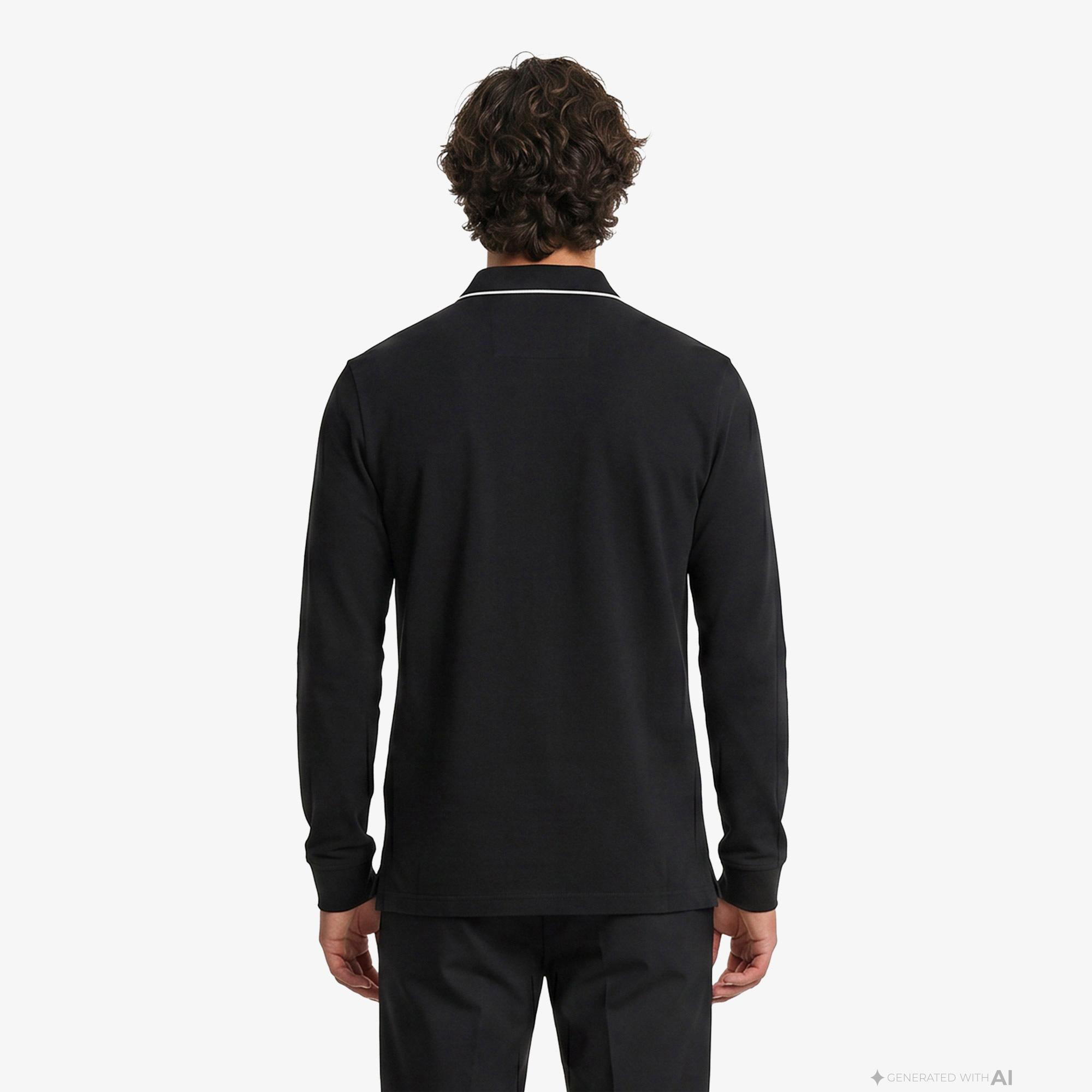 Calvin Klein Erkek Siyah Polo T-Shirt