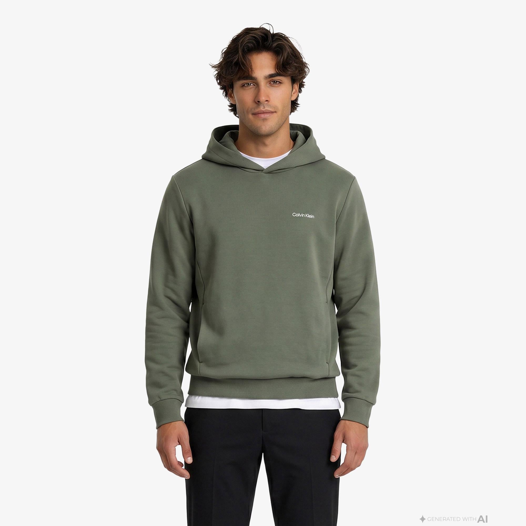Calvin Klein Erkek Mor Sweatshirt