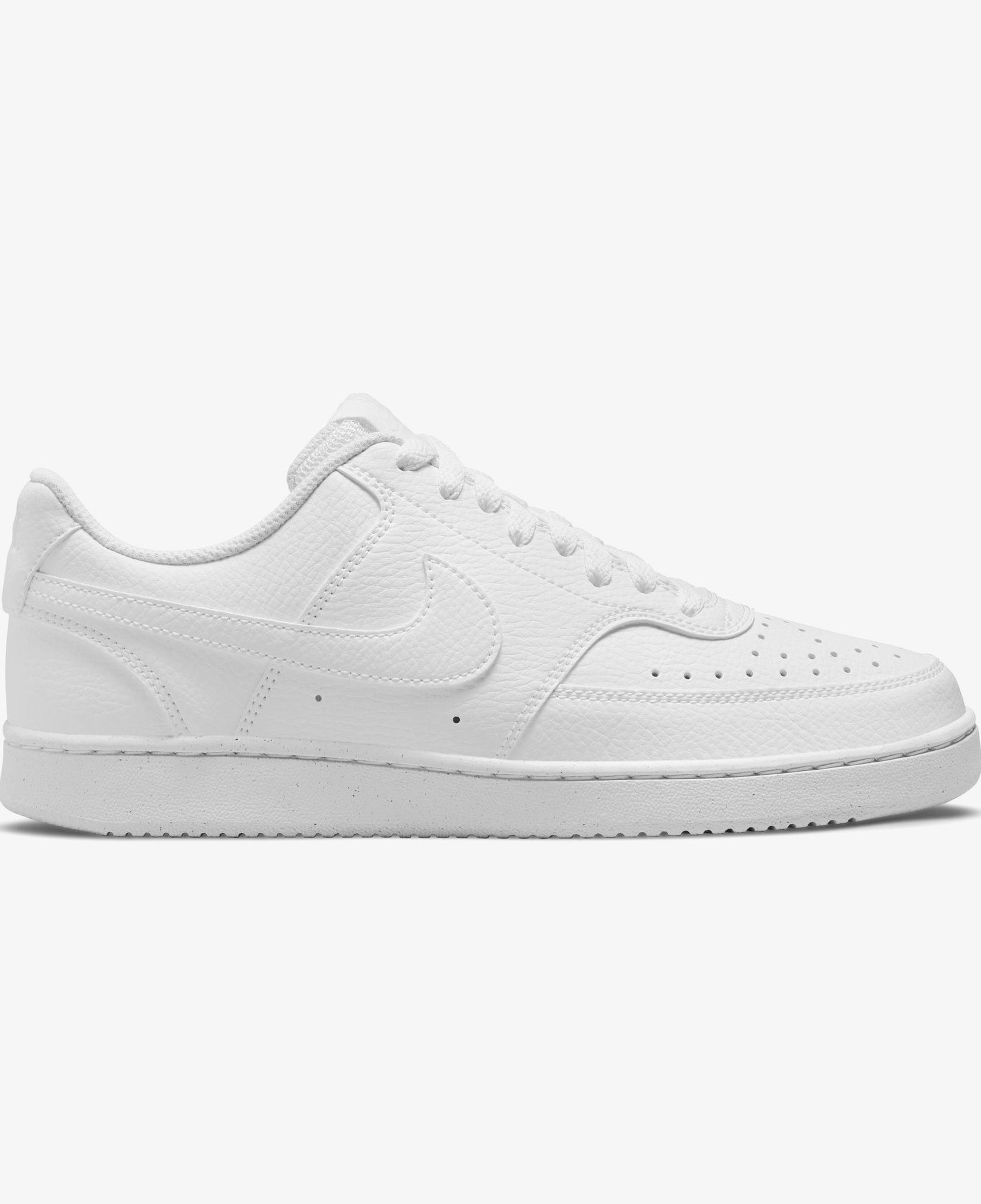Nike Court Vision Low Next Nature Kadın Beyaz Spor Ayakkabı