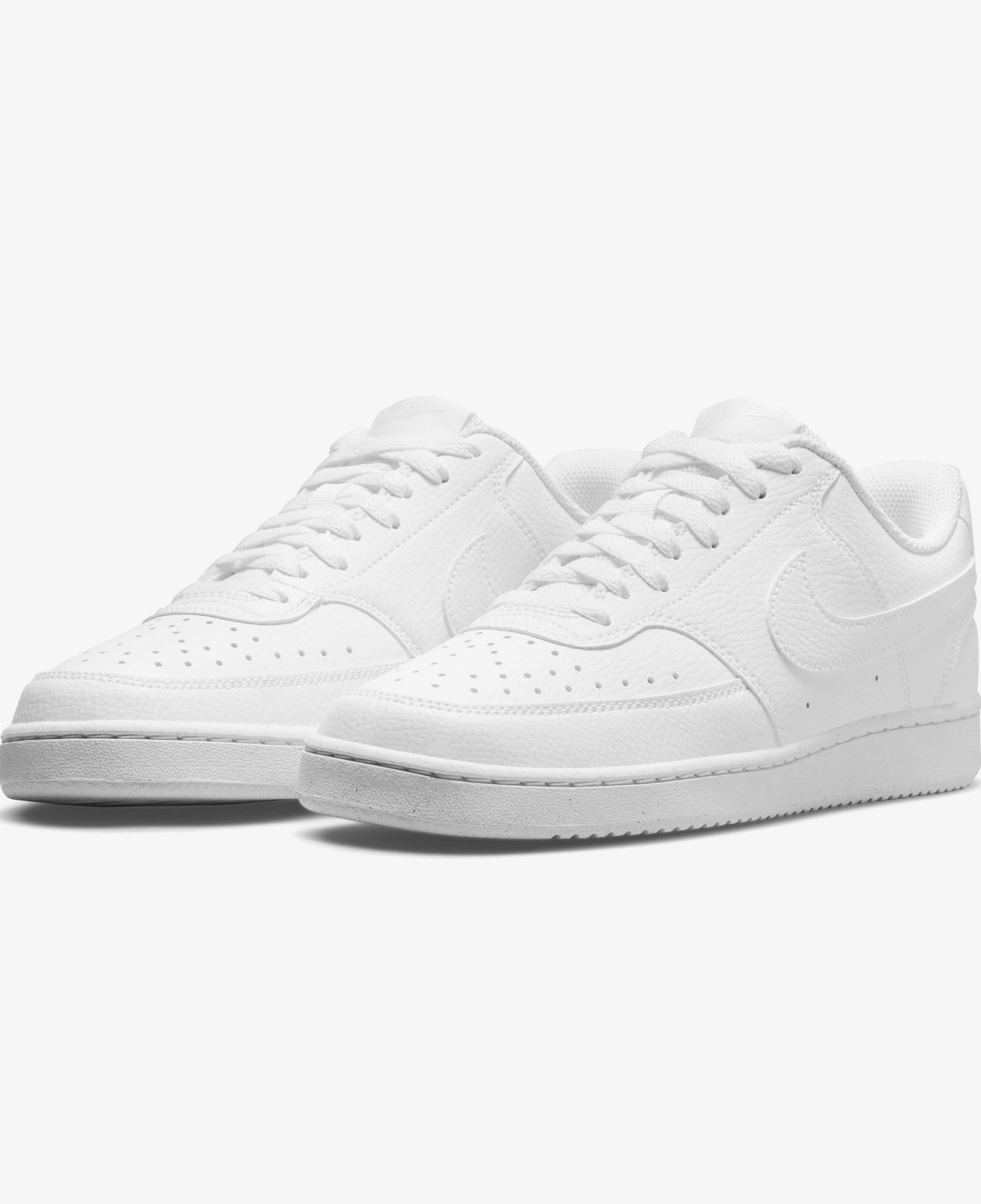 Nike Court Vision Low Next Nature Kadın Beyaz Spor Ayakkabı
