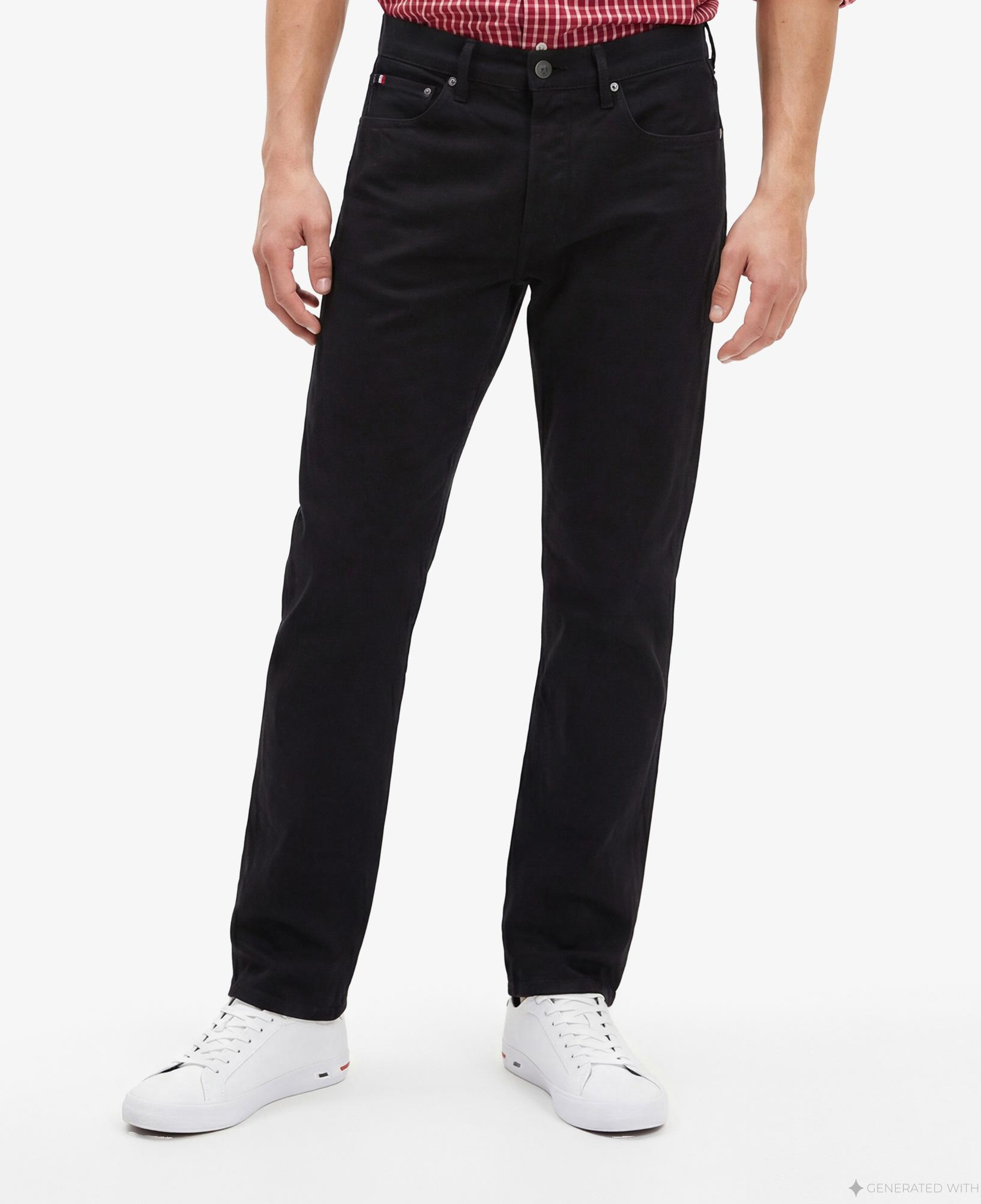 Tommy Hilfiger Denim Mainline Erkek Siyah Jean