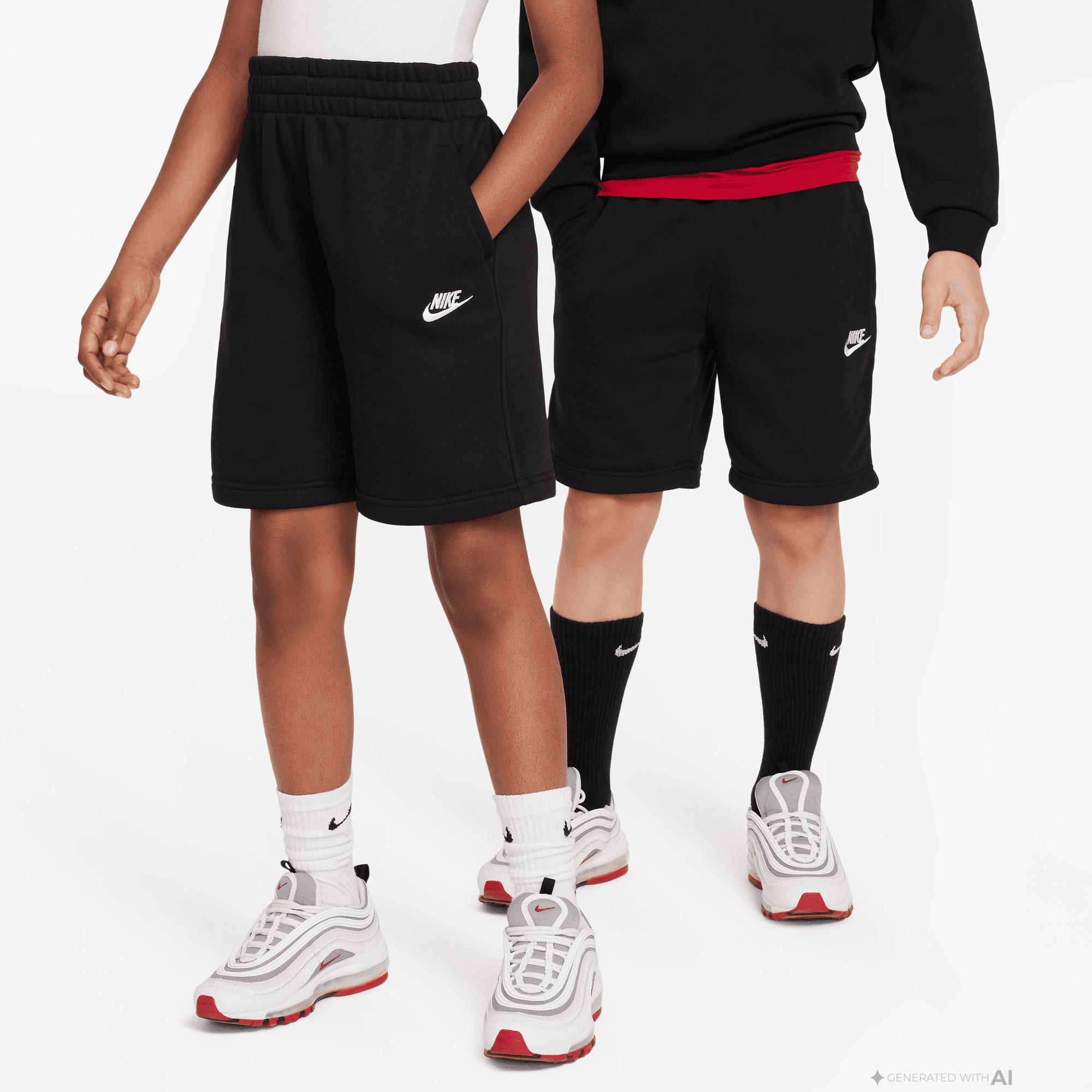 Nike Sportswear Club Fleece Çocuk Siyah Şort