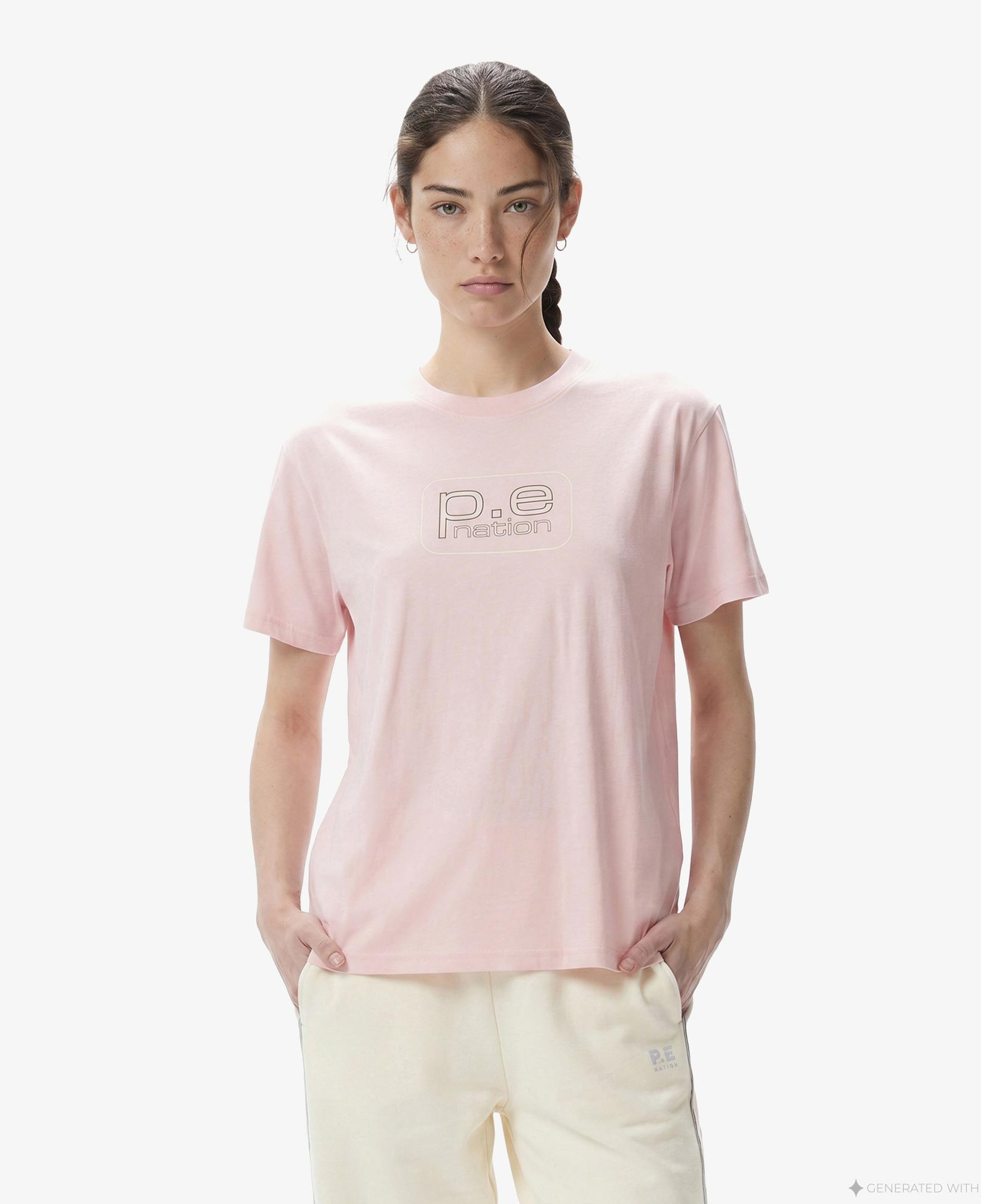 P.E Nation Flux Kadın Pembe T-Shirt