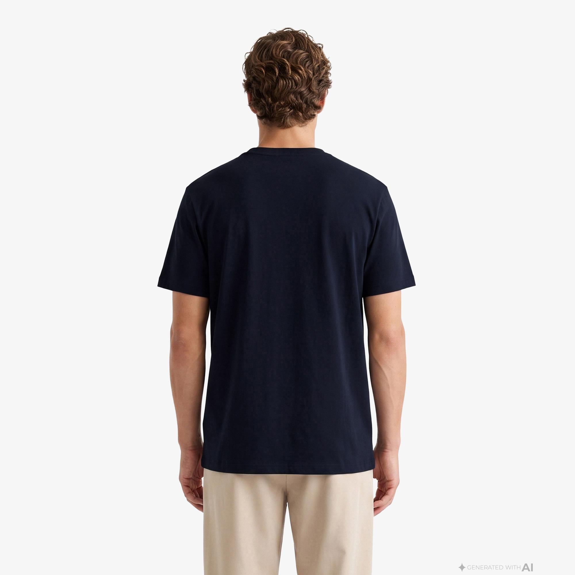 Fred Perry Crew Neck Erkek Lacivert T-Shirt