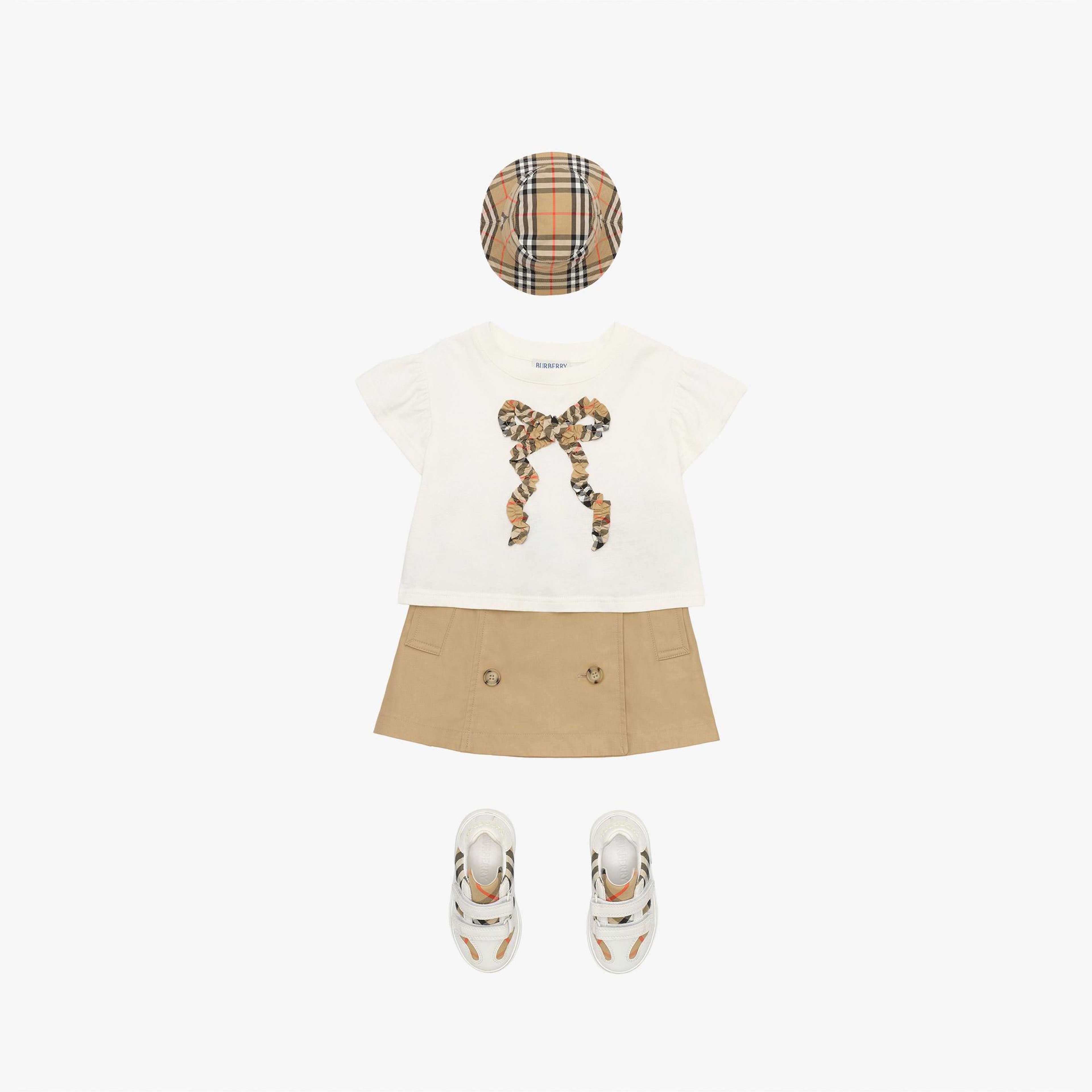 Burberry Katey Çocuk Bej Etek