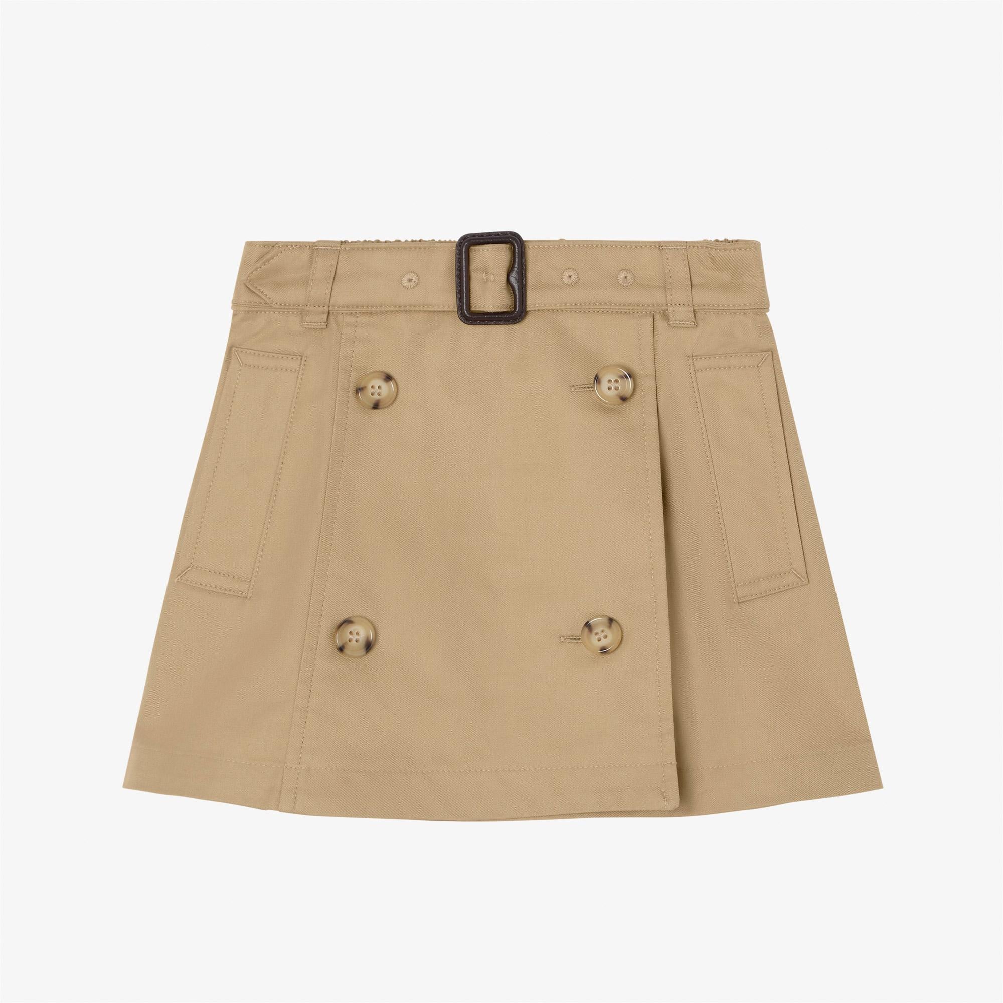 Burberry Katey Çocuk Bej Etek