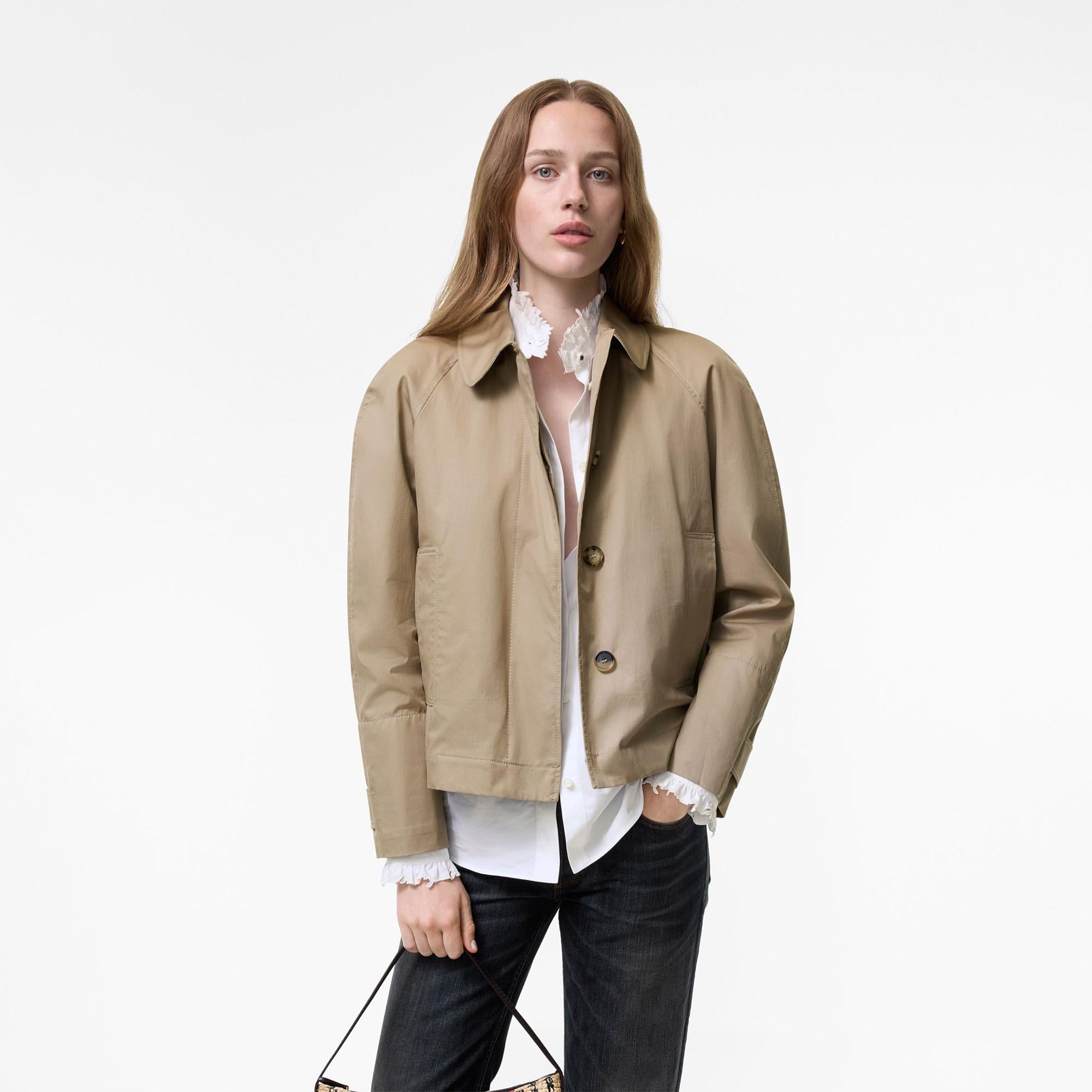 Burberry Tickhill Kadın Bej Mont