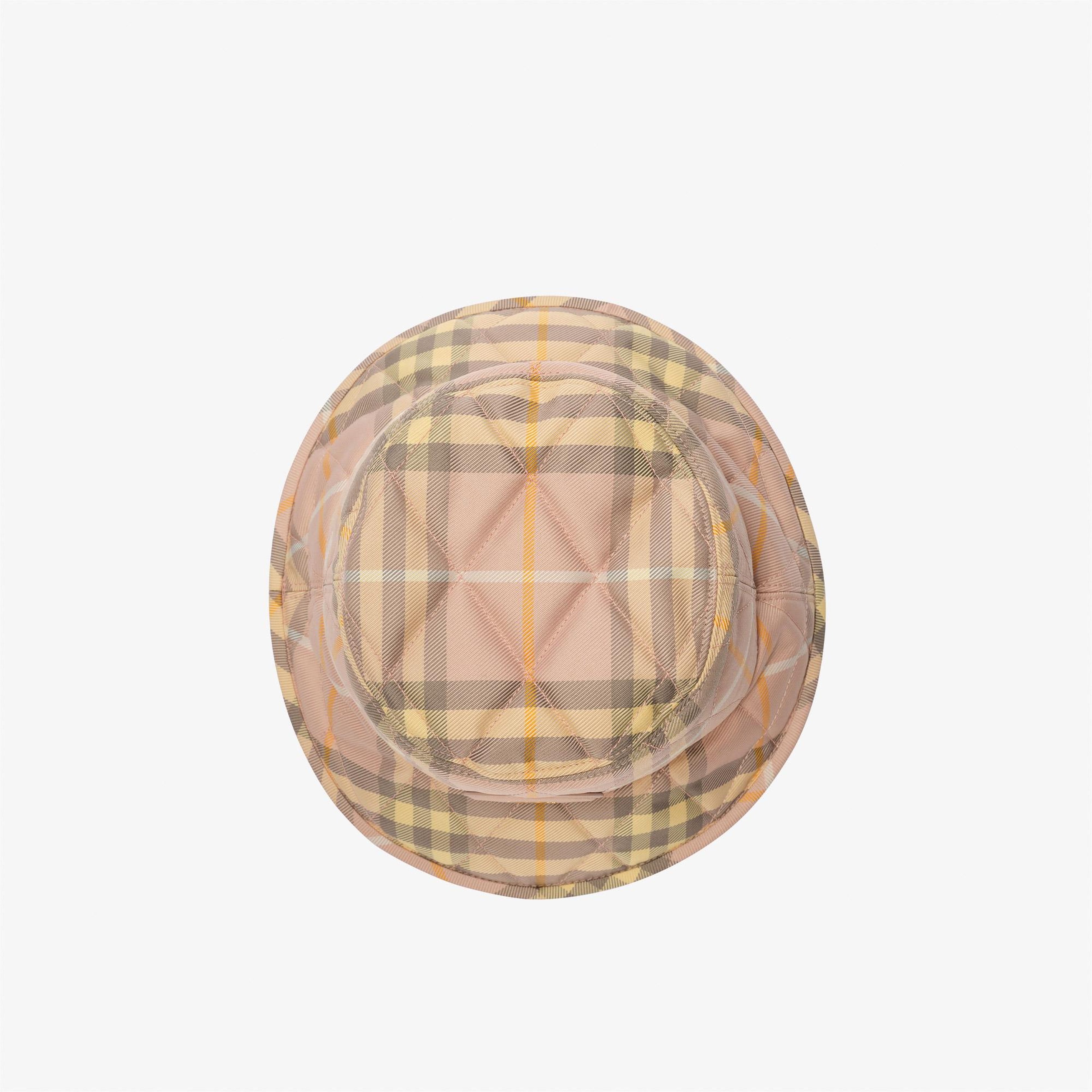 Burberry Horseshoe Bucket Erkek Pembe Şapka