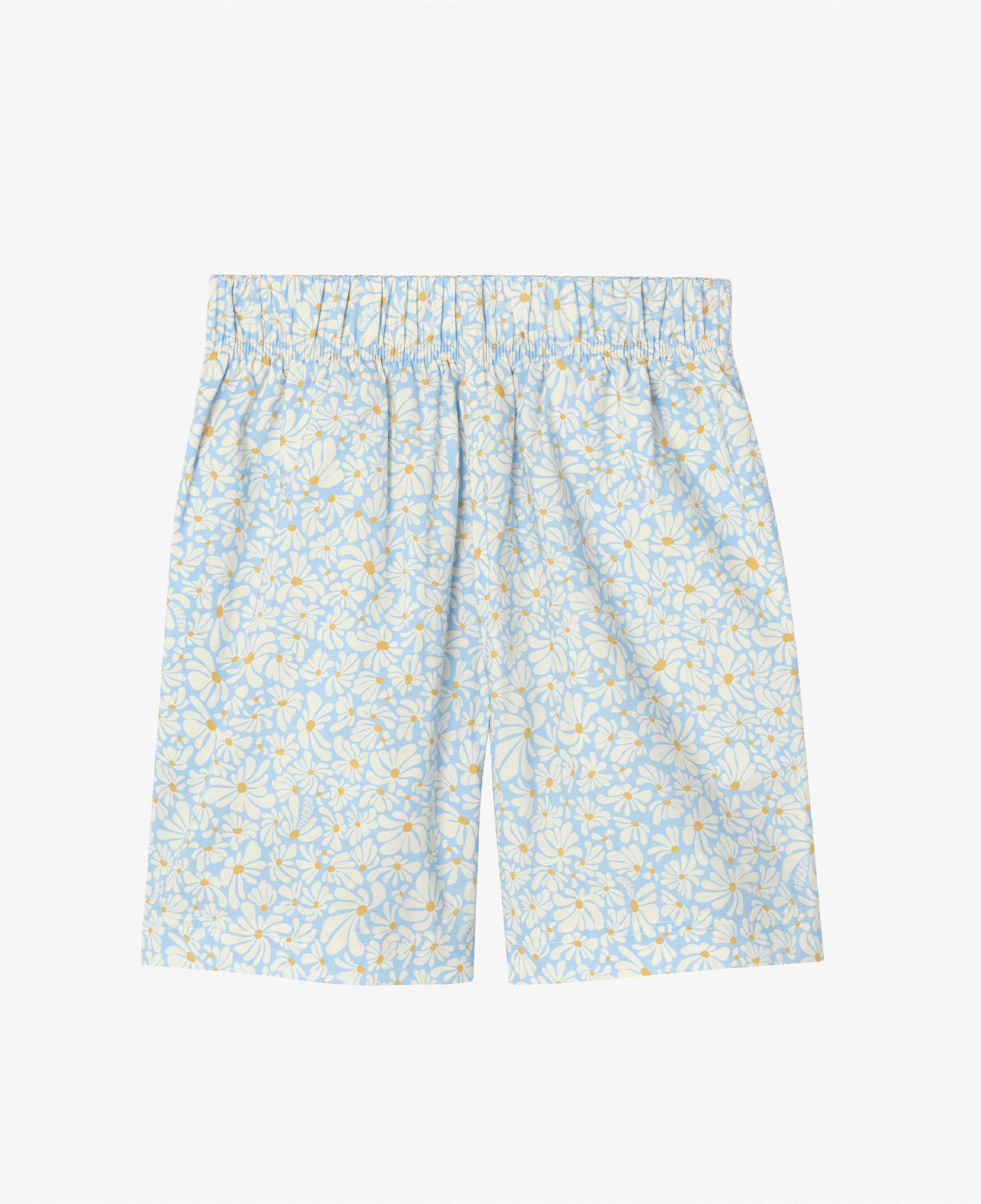Burberry Felix Floral Çocuk Mavi Şort
