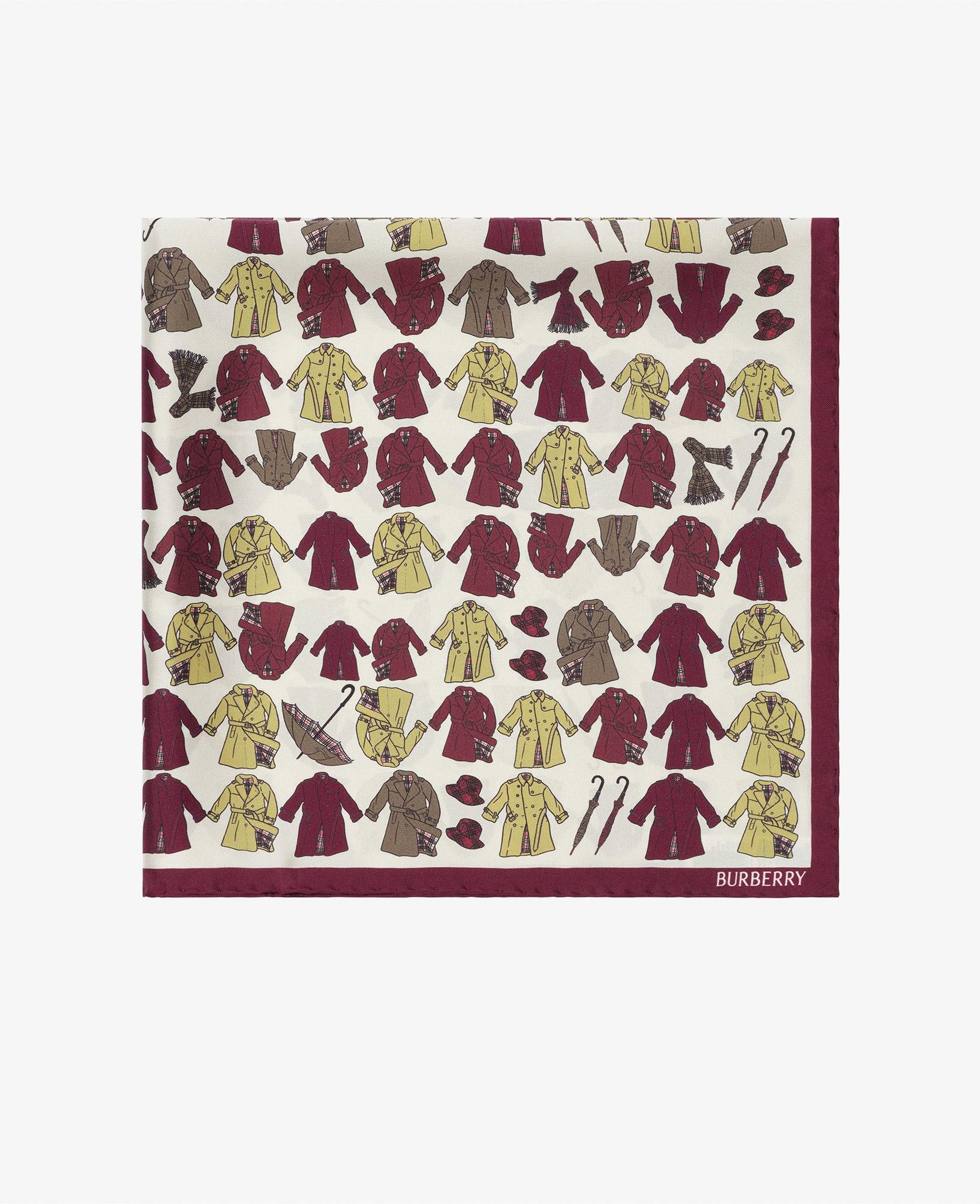 Burberry Mini Kadın Bordo Eşarp