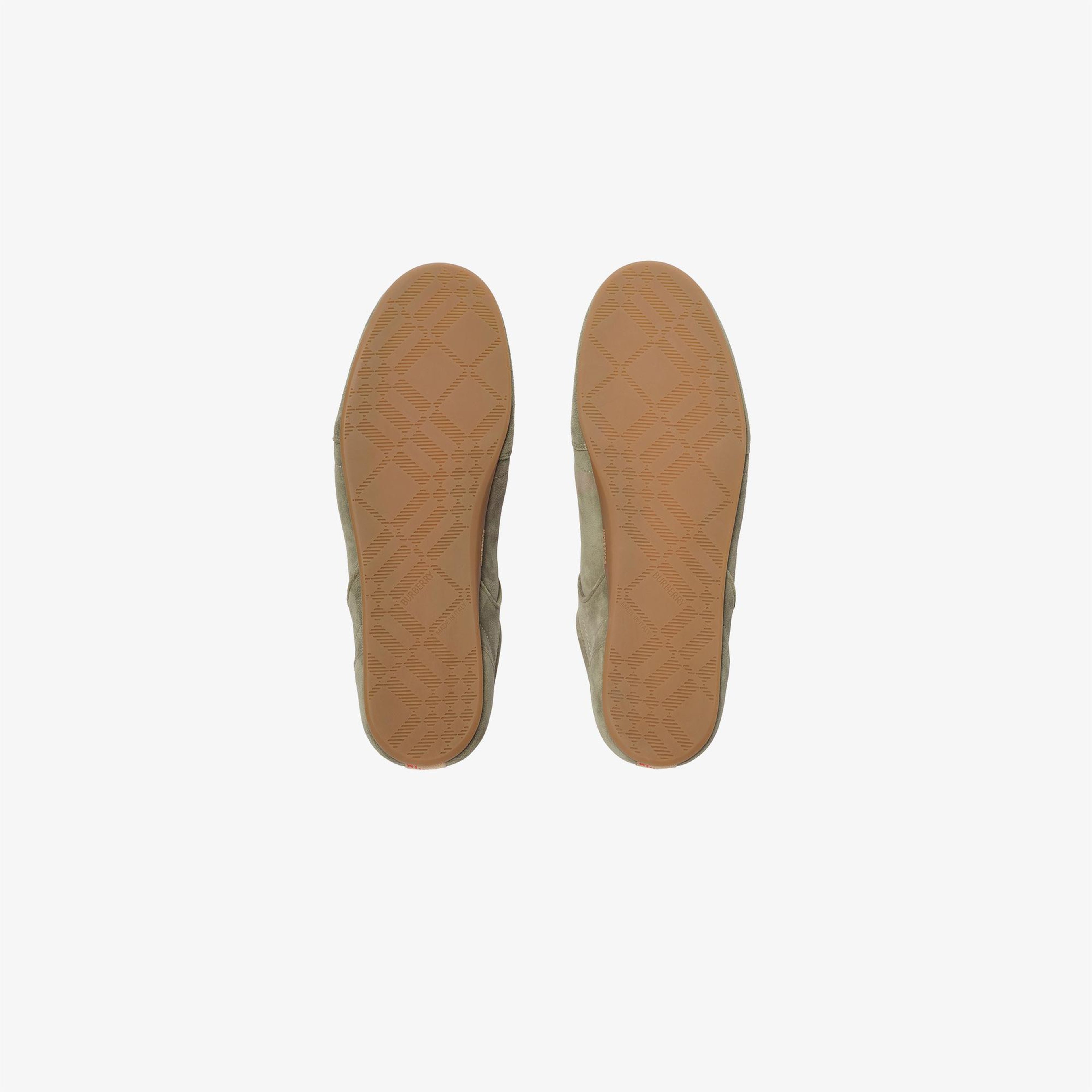 Burberry Knight Erkek Haki Sneaker