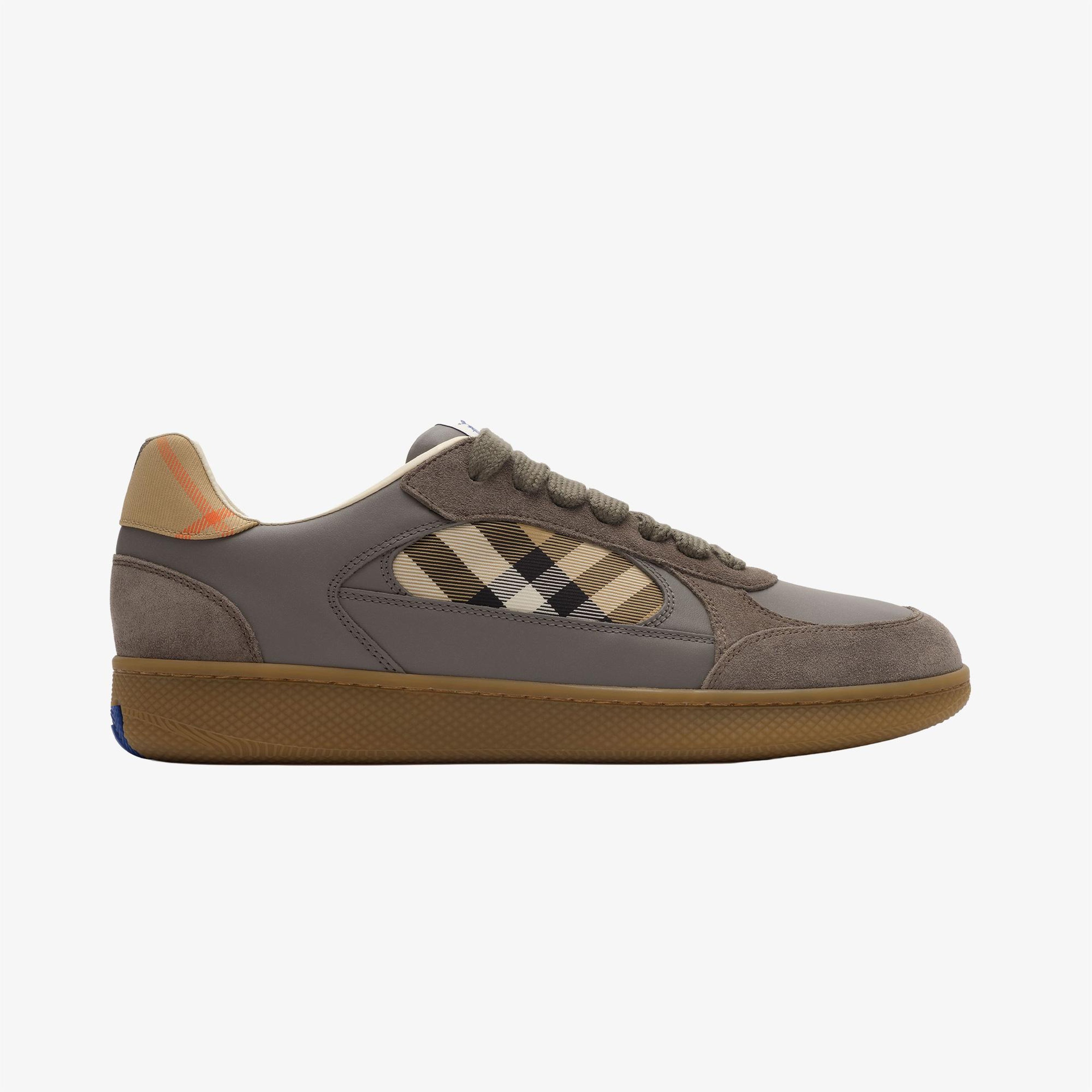 Burberry New Terrace Mix Erkek Bej Sneaker