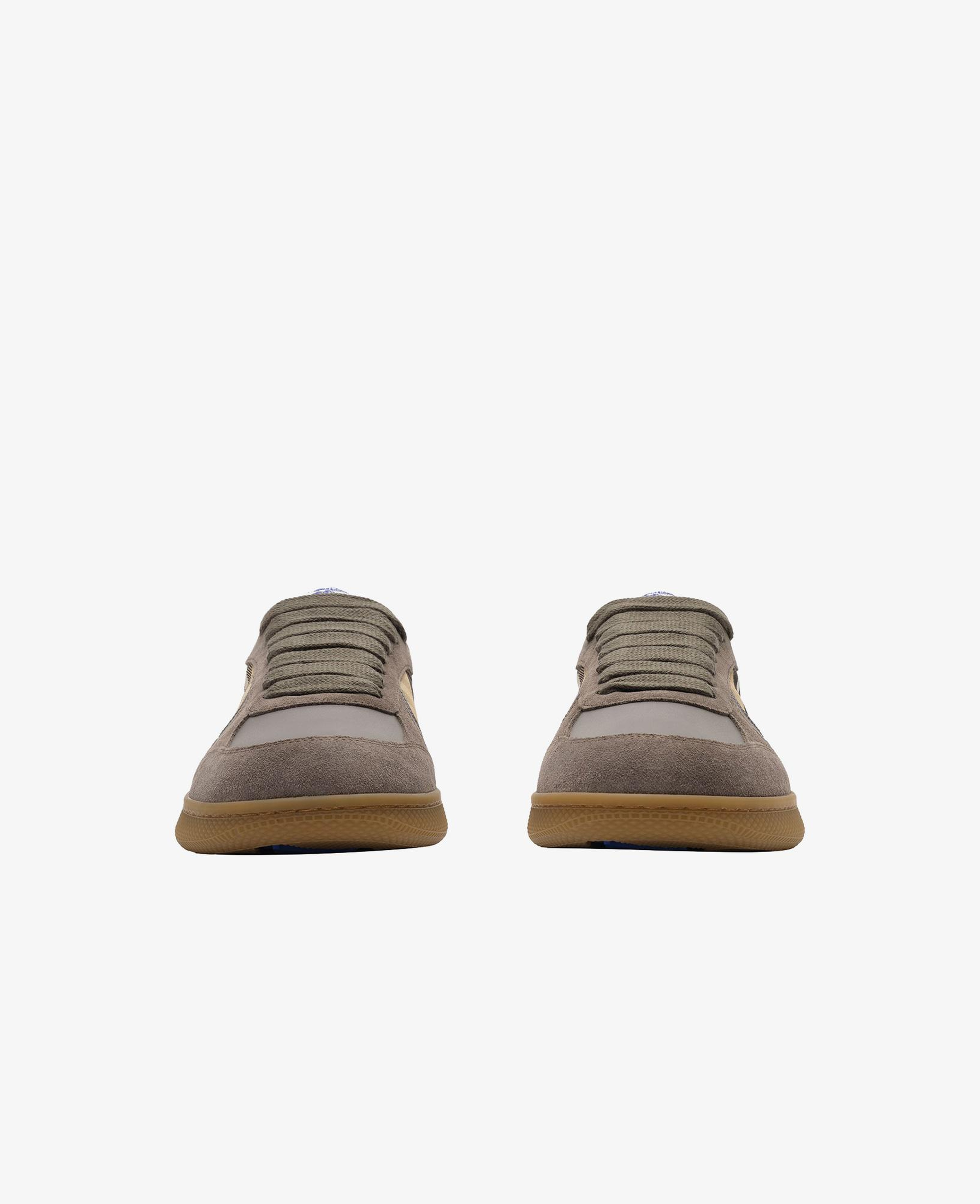 Burberry New Terrace Mix Erkek Bej Sneaker