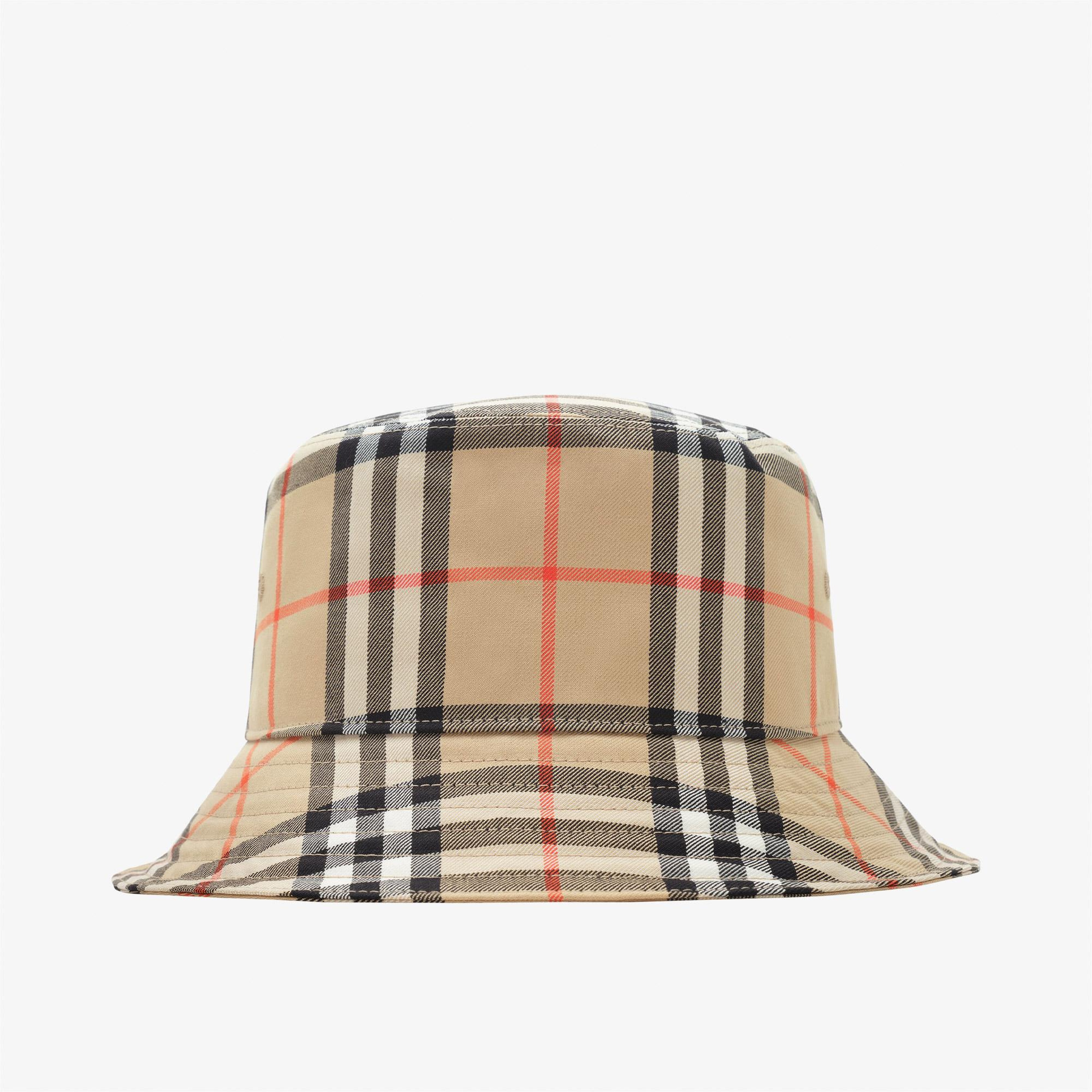 Burberry Classic Check Erkek Bej Şapka