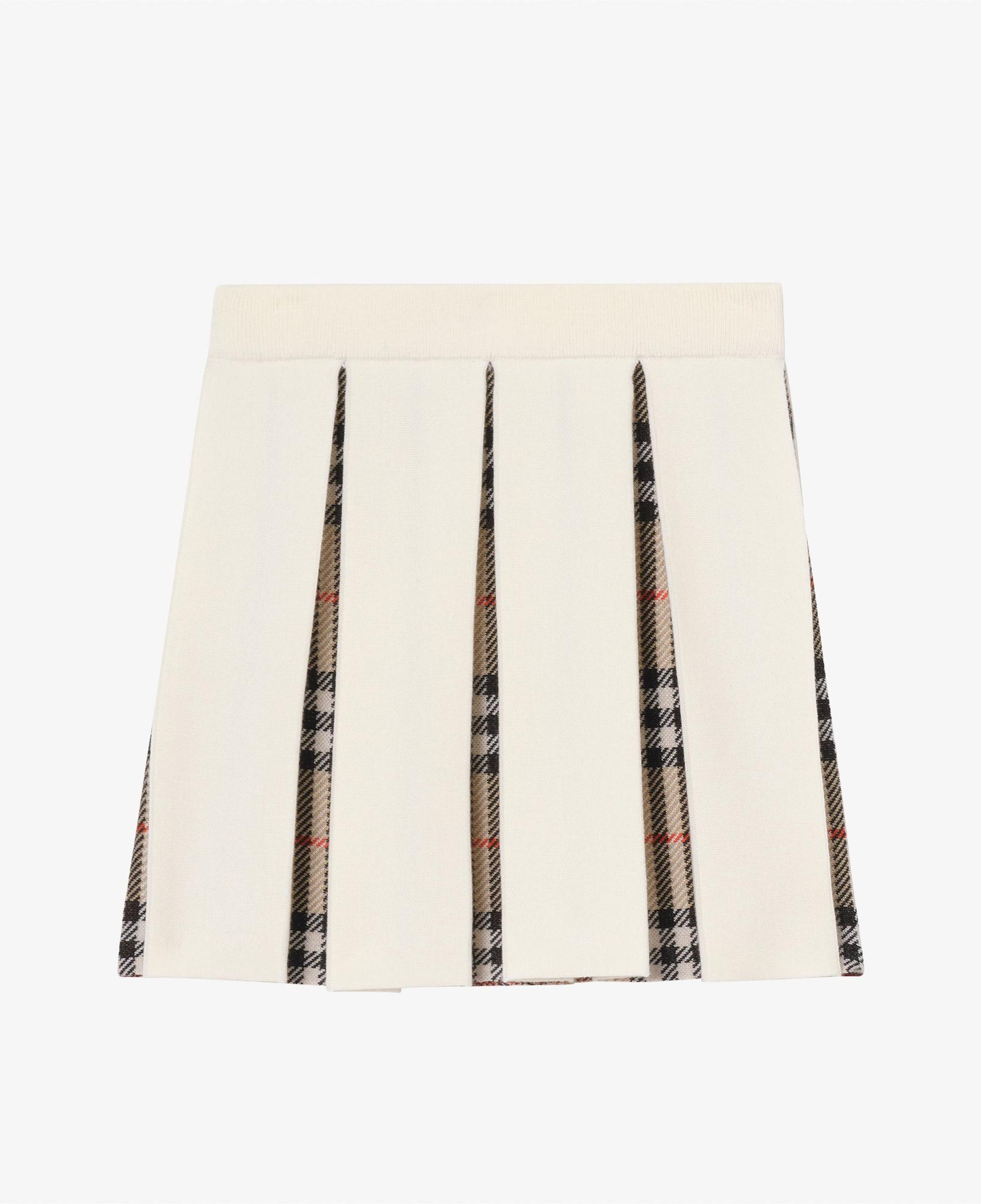 Burberry Theo Çocuk Beyaz Etek
