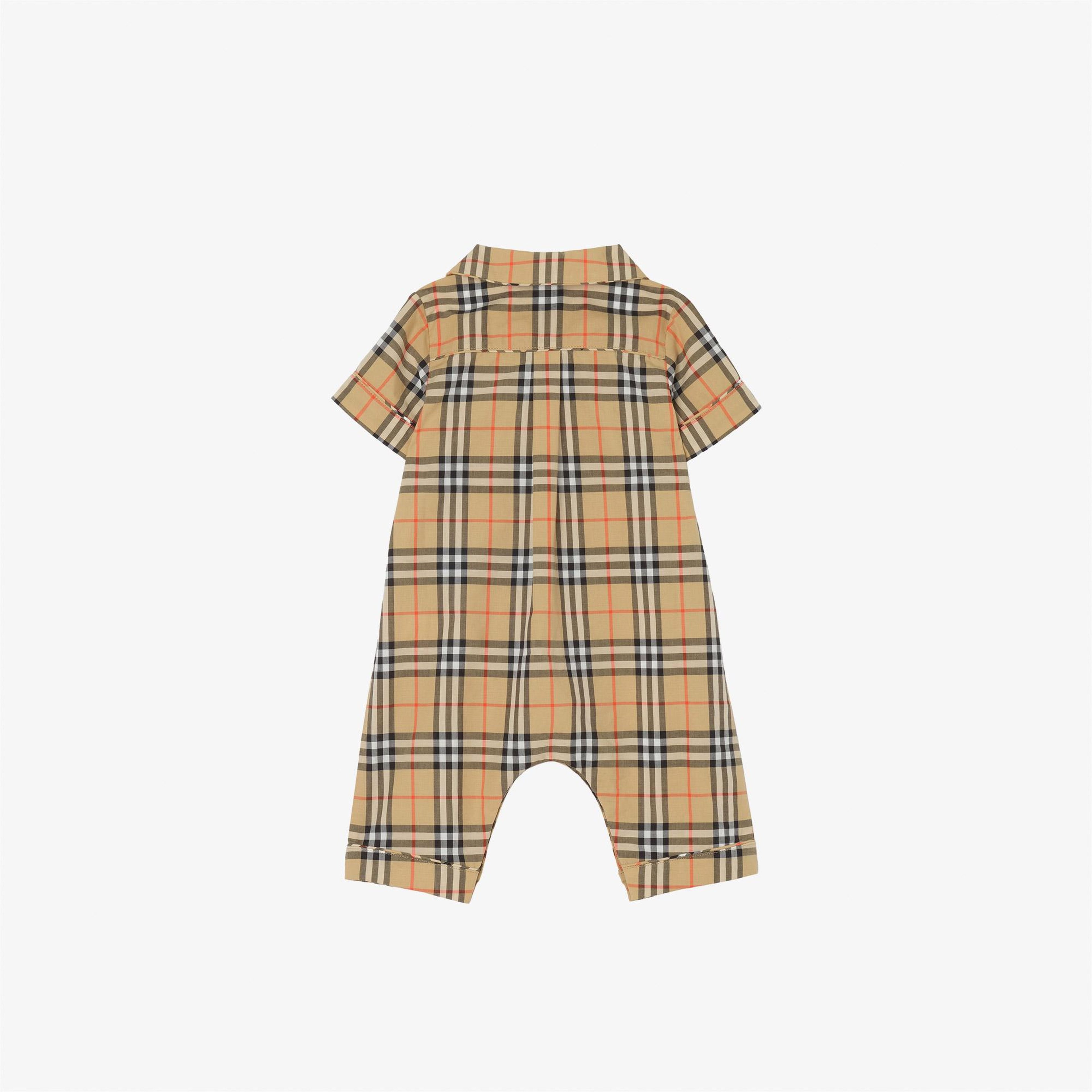Burberry Andreas Pip Check Çocuk Bej Hediye Seti