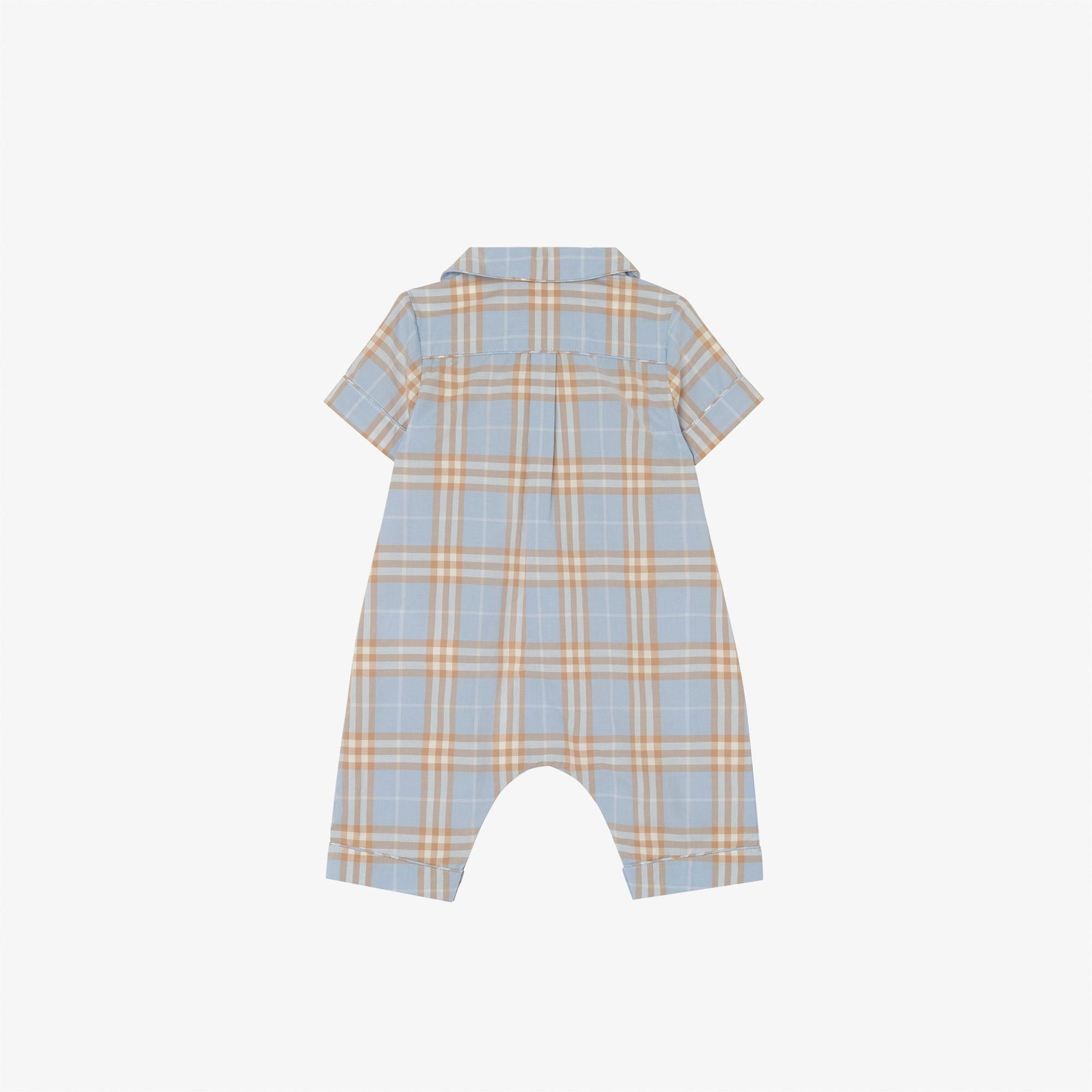 Burberry Andreas Pip Check Çocuk Mavi Hediye Seti