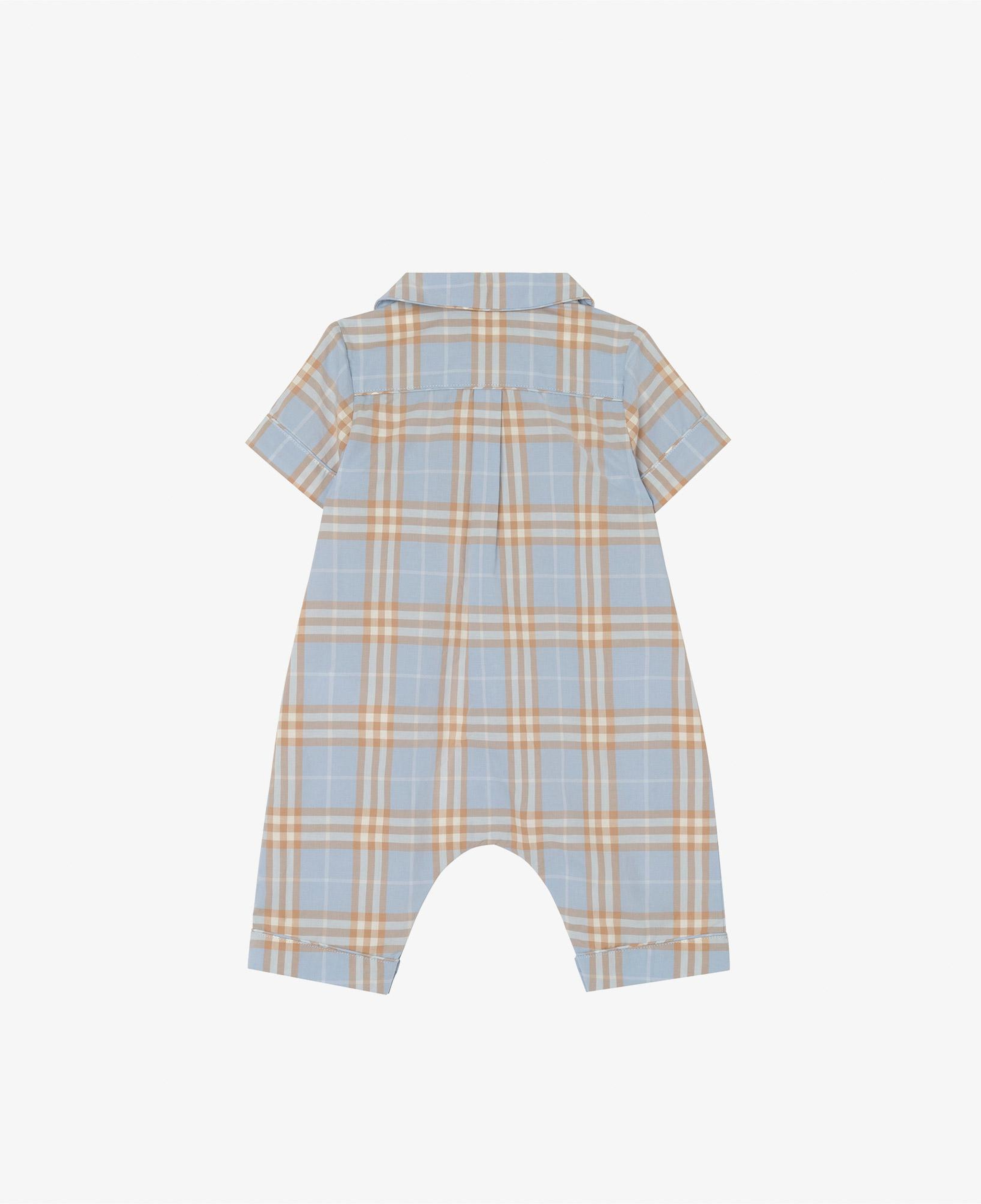 Burberry Andreas Pip Check Çocuk Mavi Hediye Seti