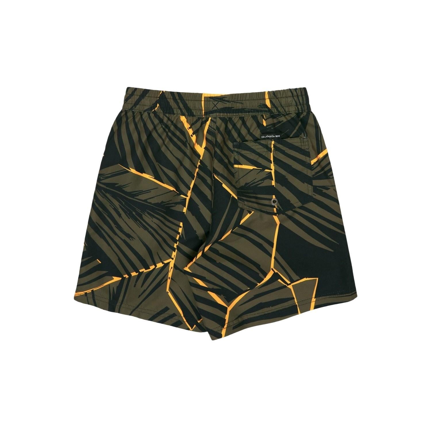 Quiksilver Evd Printed Erkek Çocuk Siyah Volley Short