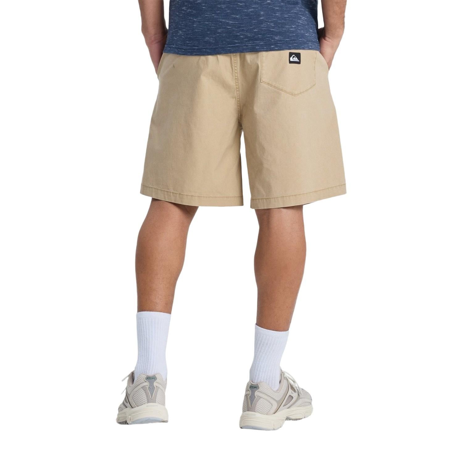 Quiksilver Taxerws Erkek Bej Şort