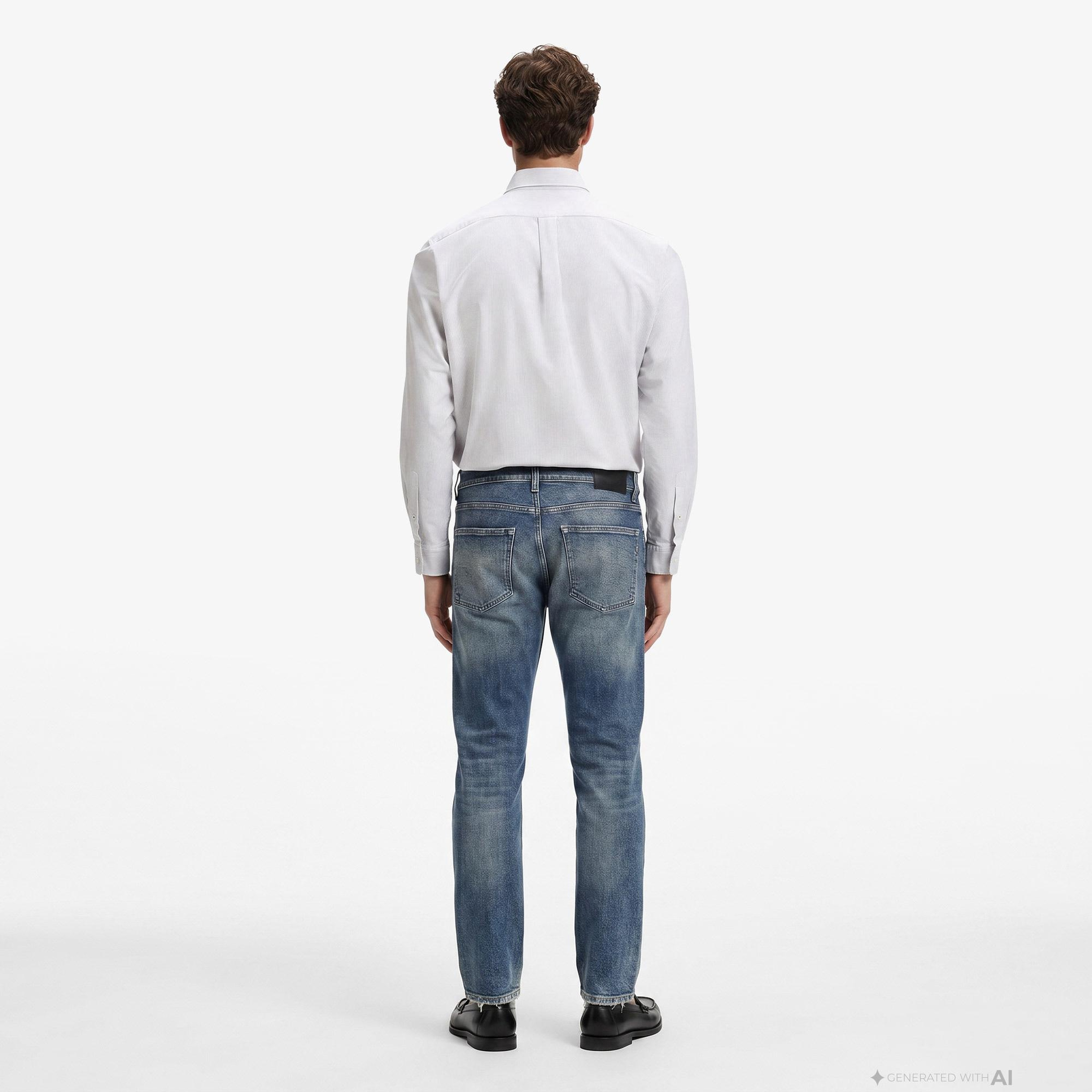 Boss Maine Erkek Mavi Jean