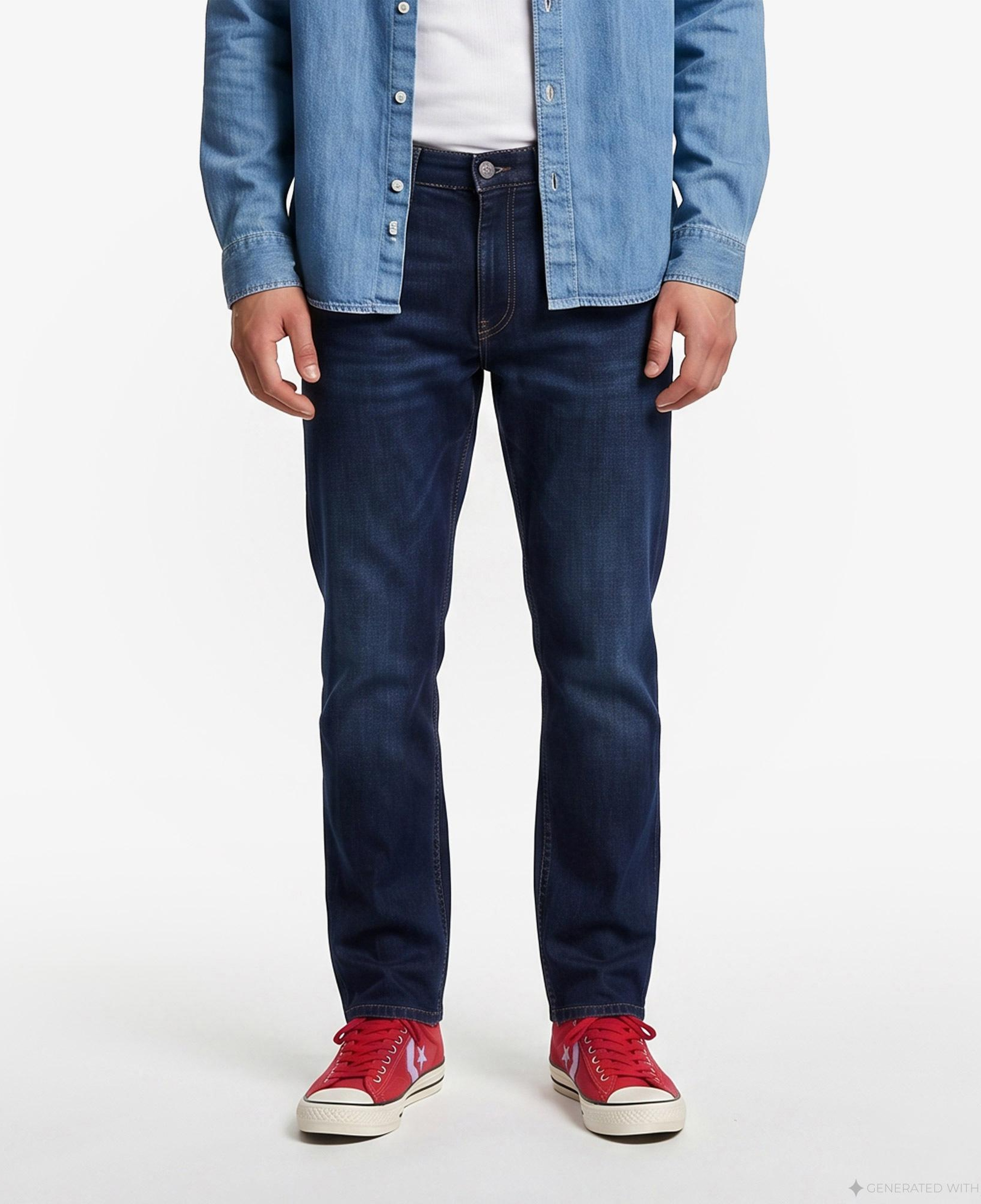 Levi's 502 Taper Free As A Bird Lacivert Erkek Jean