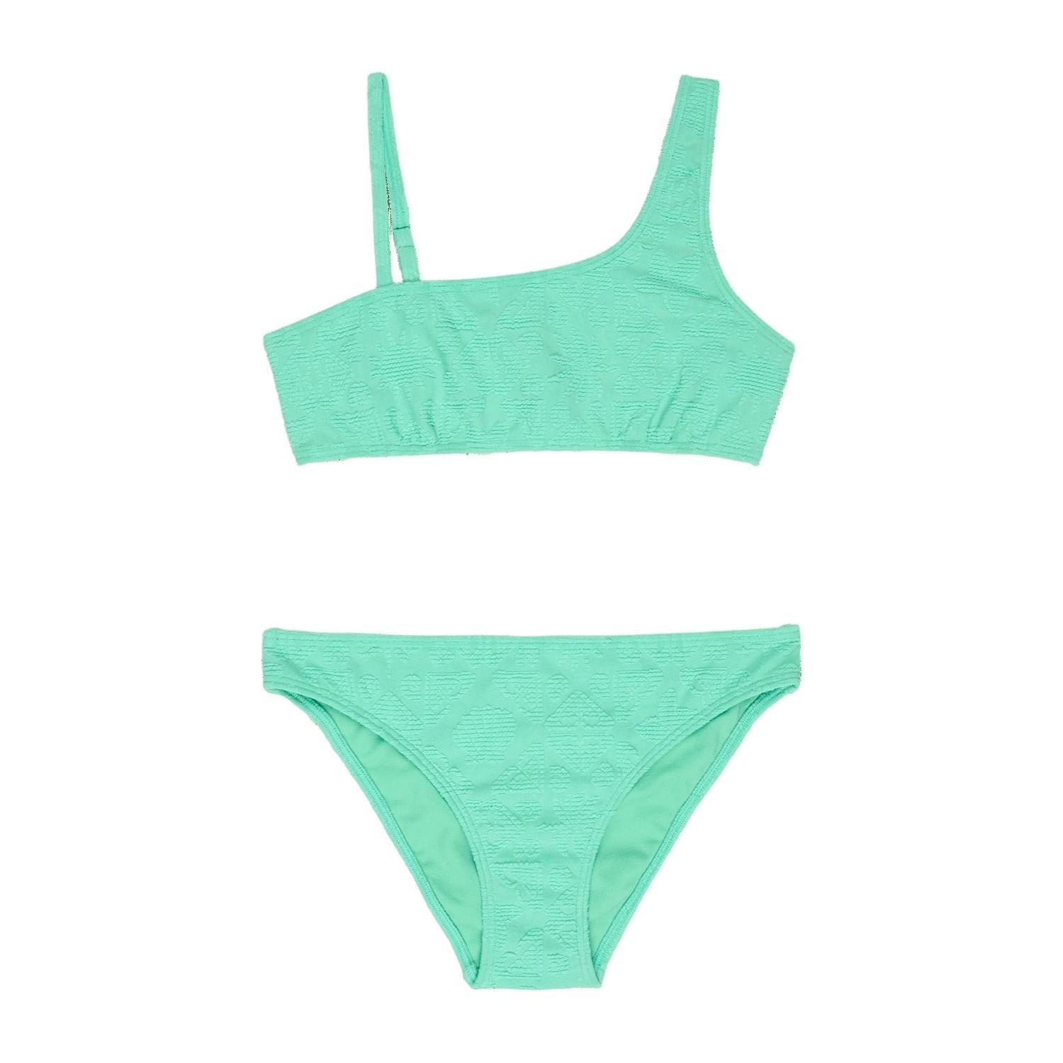 Roxy Hippie Hour Kız Çocuk Yeşil Bikini